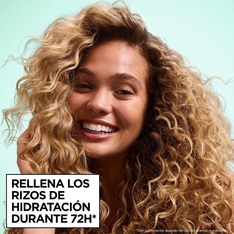 Fructis Método Rizos Champú nº1 para Rizos Hidratados · detalle 2