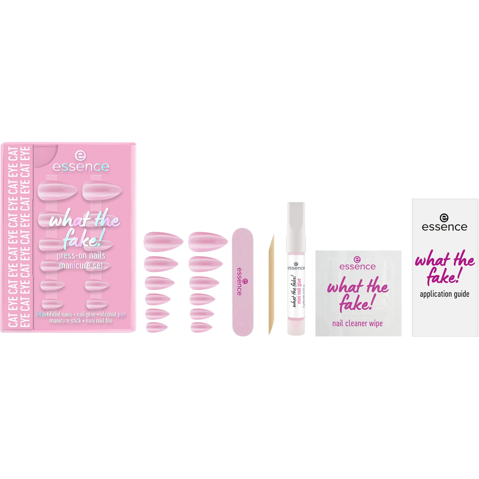 What the Fake! Set de Manicura PRESS-ON Nails · detalle 1