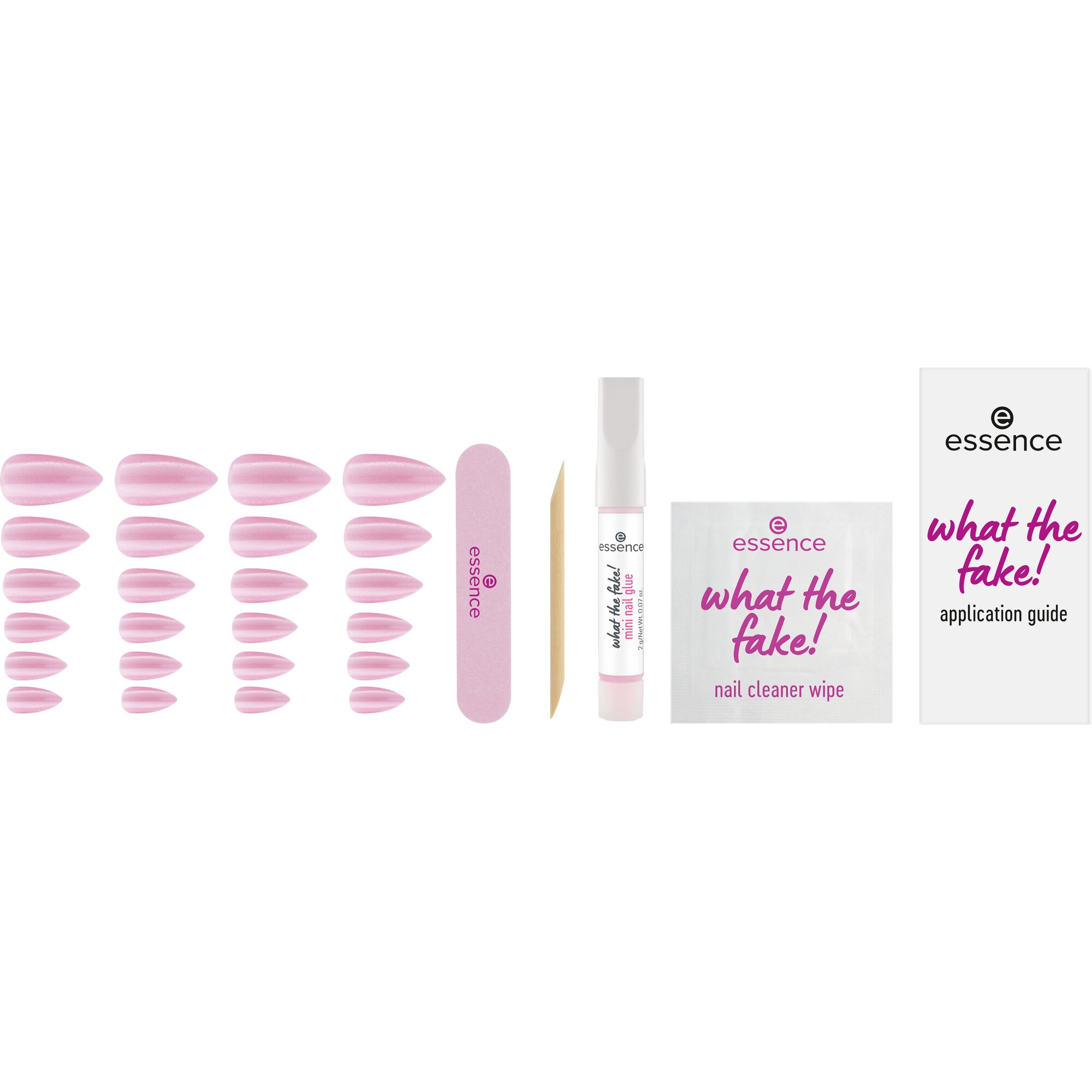 What the Fake! Set de Manicura PRESS-ON Nails · detalle 2