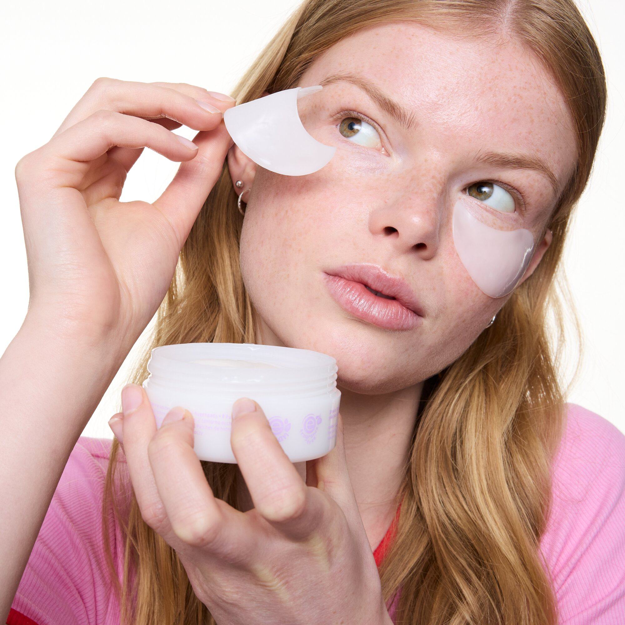 Parches Para Ojos de Hidrogel Milky Glazed · detalle 1