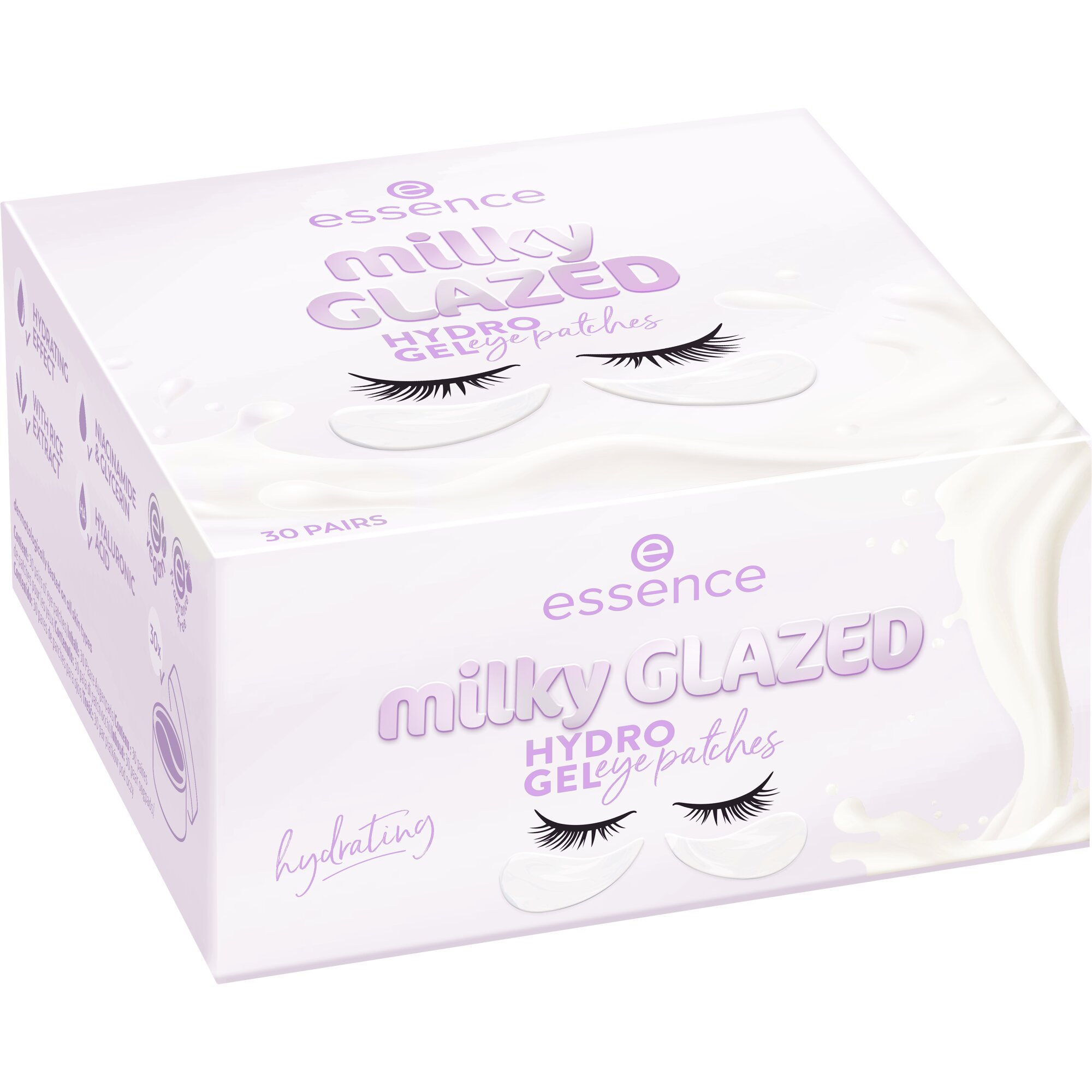 Parches Para Ojos de Hidrogel Milky Glazed · detalle 5