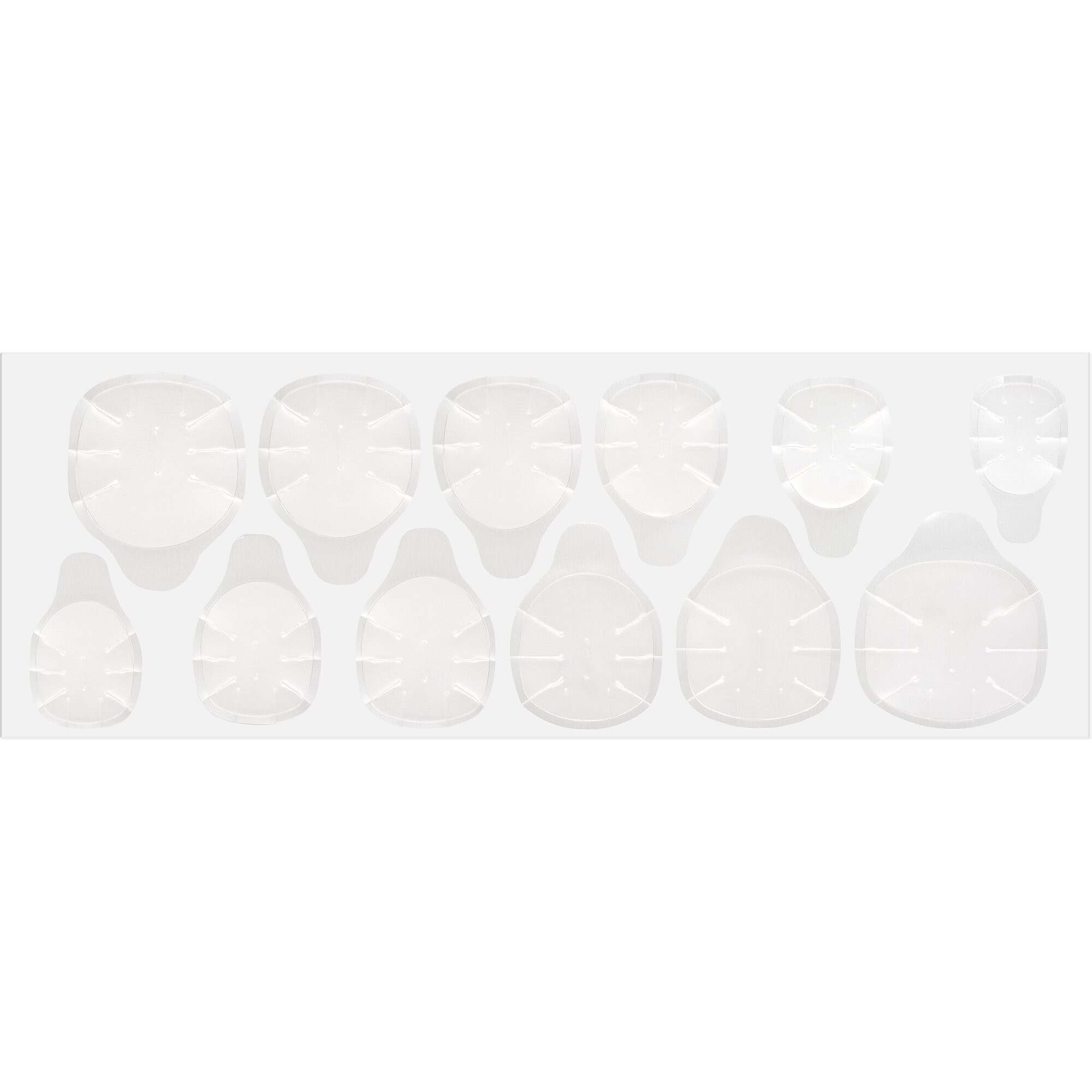 Uñas Postizas What The Fake Press & Go Bare White · detalle 4