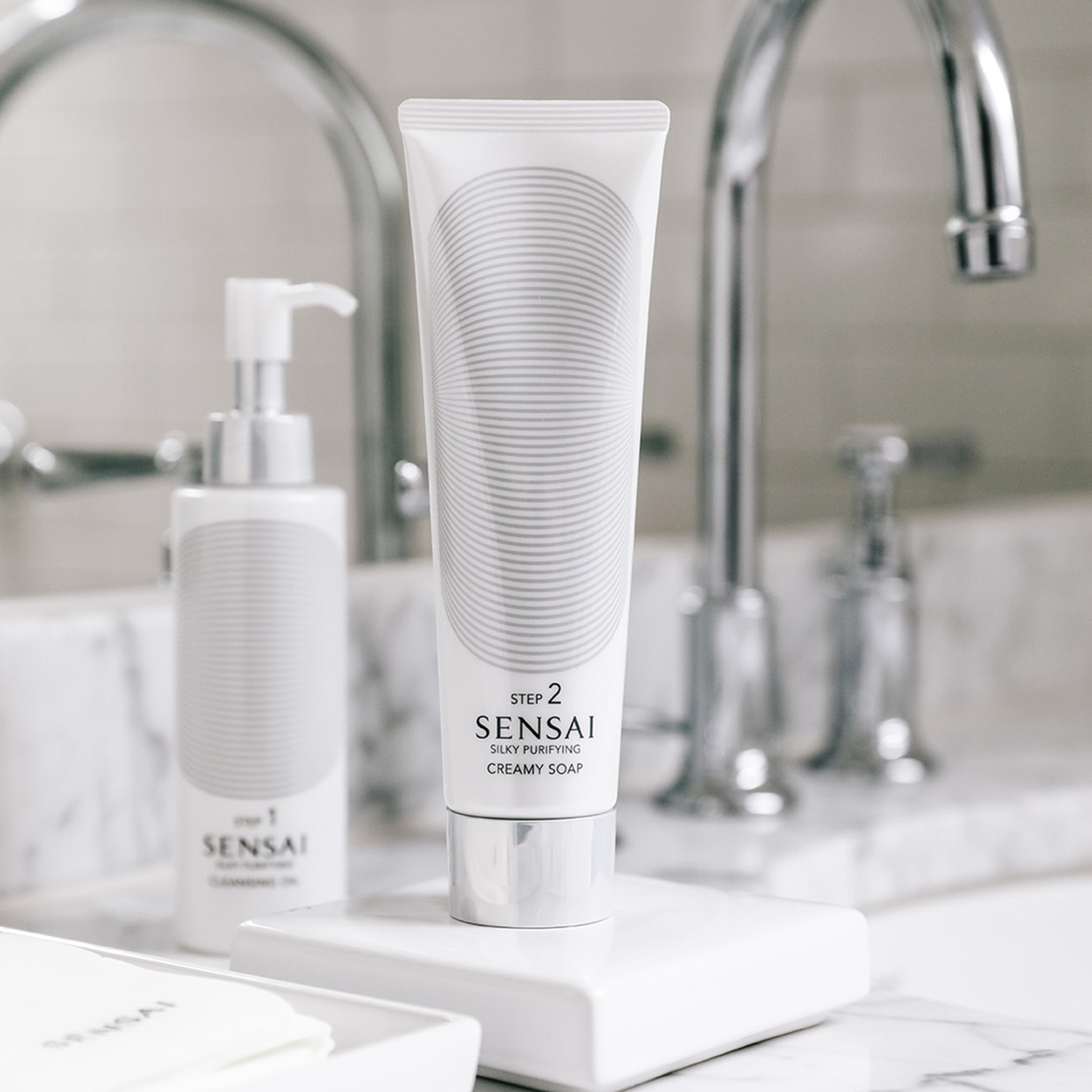 Sensai Sensai Silky Purifying Creamy Soap Jabón Facial