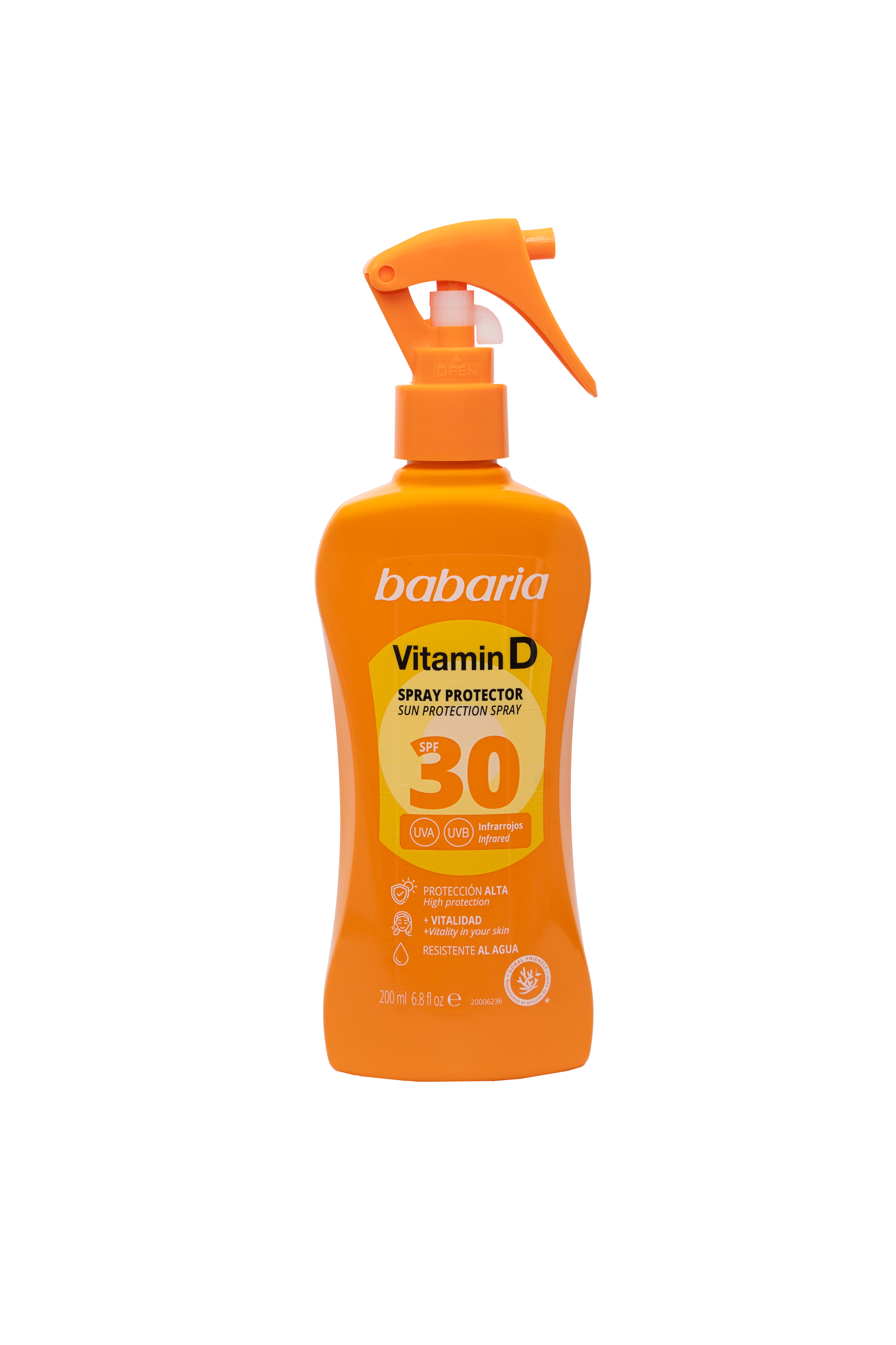 Babaria Spray Protector Solar Vitamina D SPF30