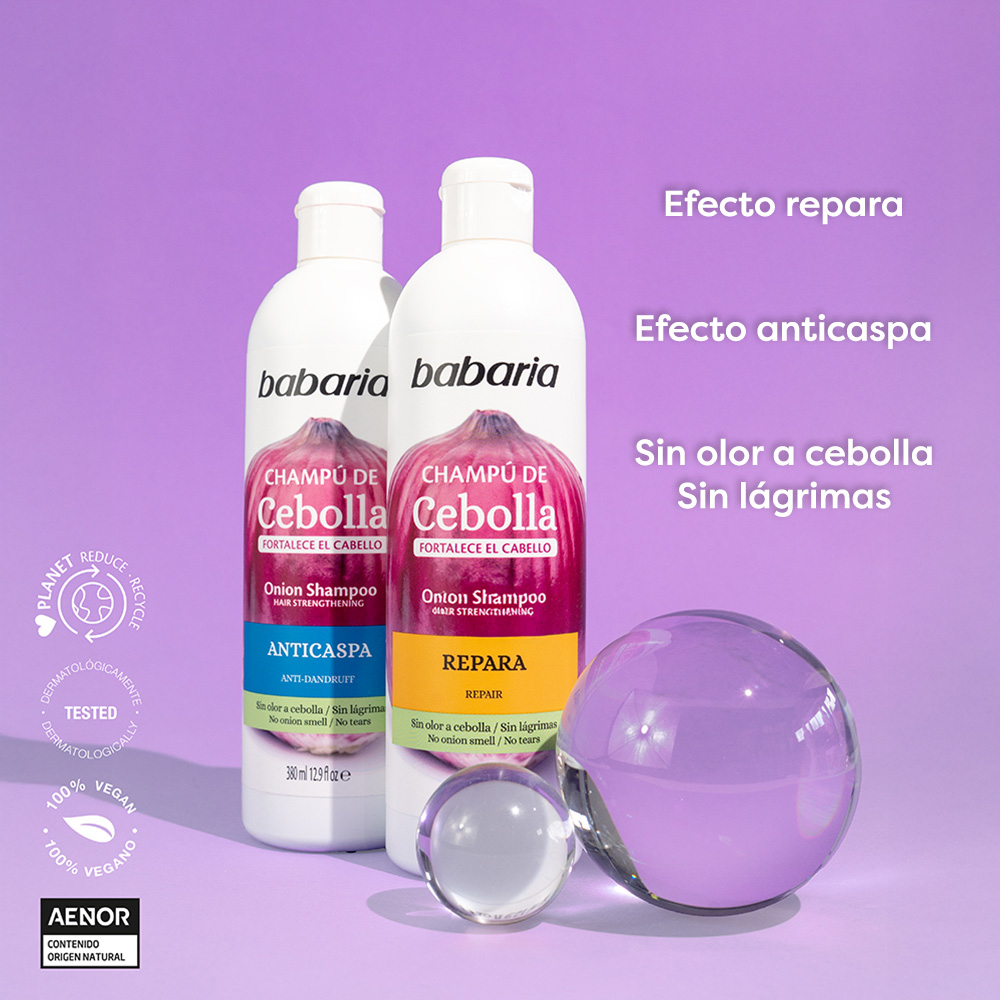 Champú de Cebolla Anticaspa · detalle 3
