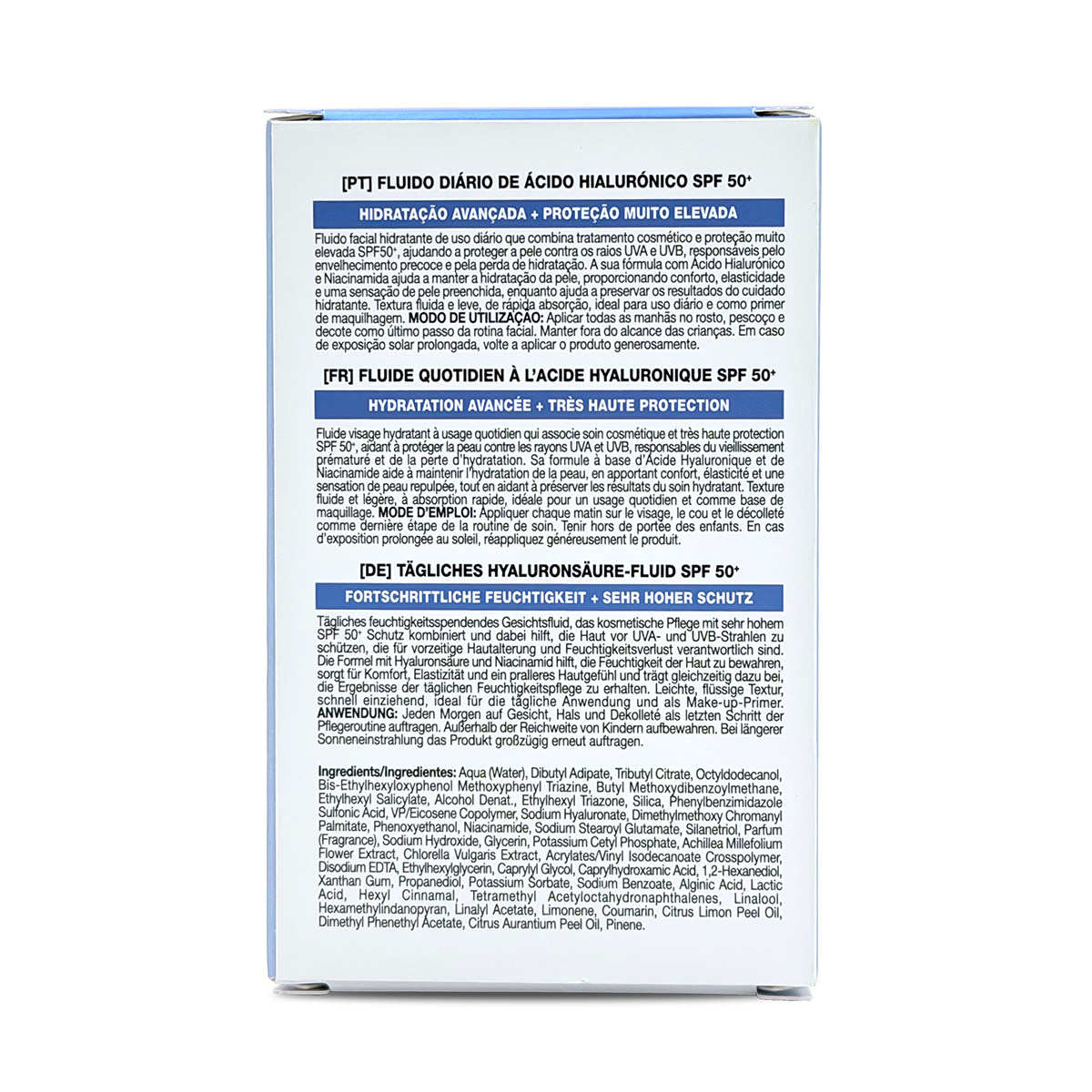 Fluido Facial Ácido Hialurónico SPF​ 50+ · detalle 2