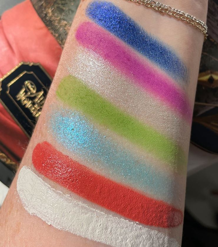 Alice in Wonderland Paleta de rostro Mad Hatter · detalle 5