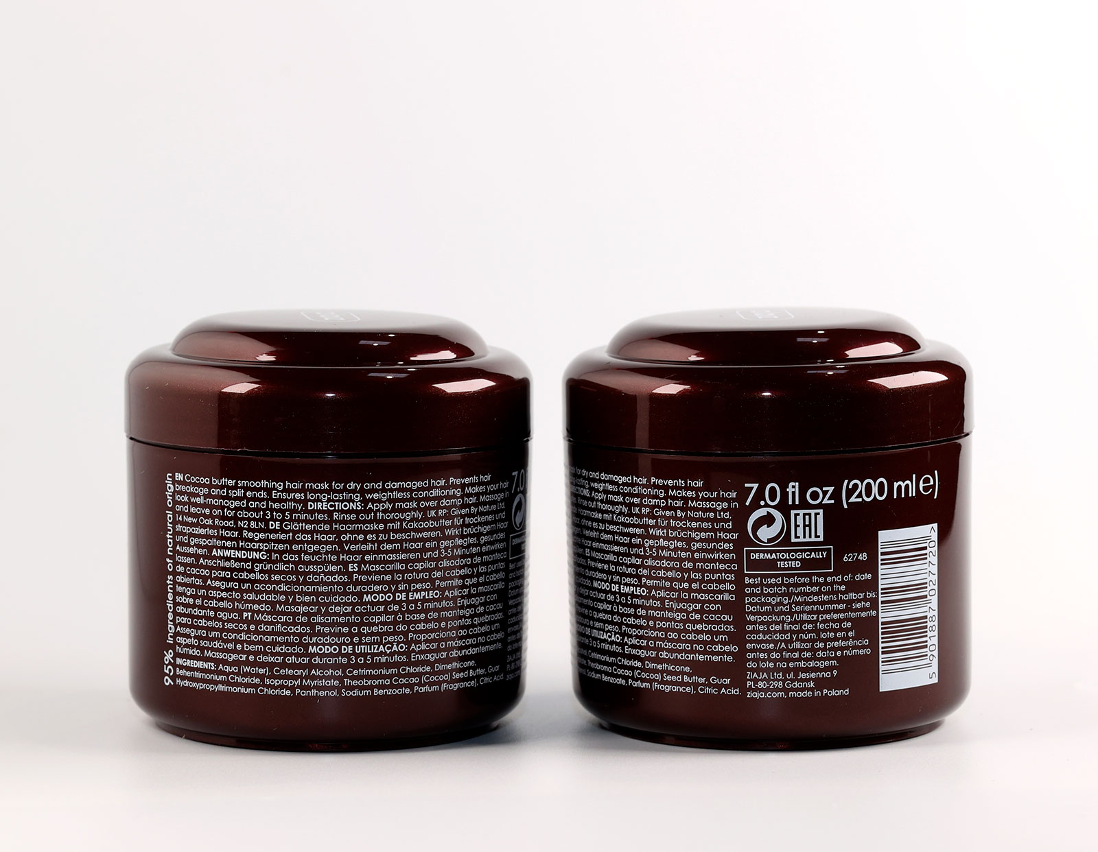 Cocoa Butter Mascarilla Para El Cabello · detalle 2