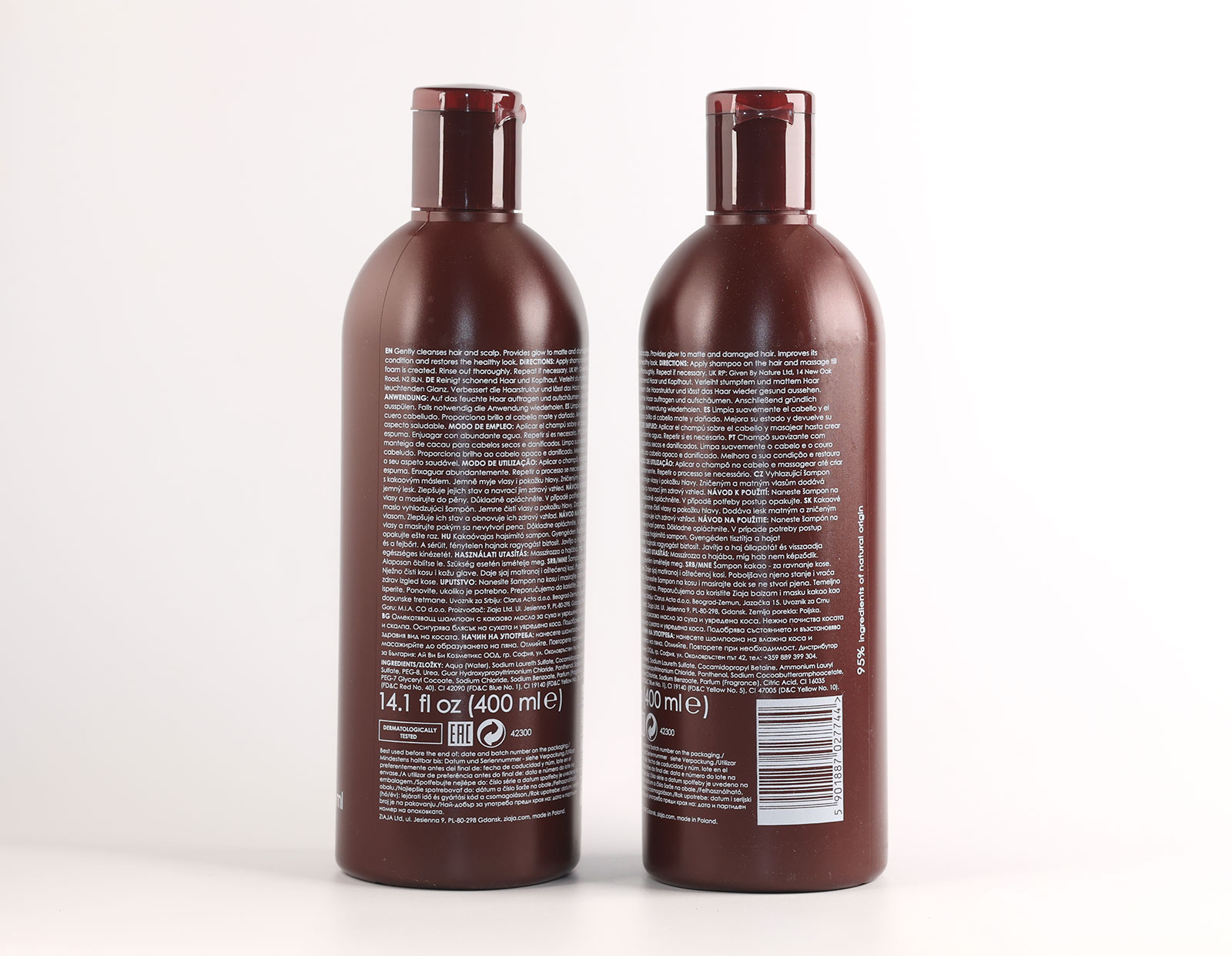 Champú Alisante con Manteca de Cacao · detalle 1