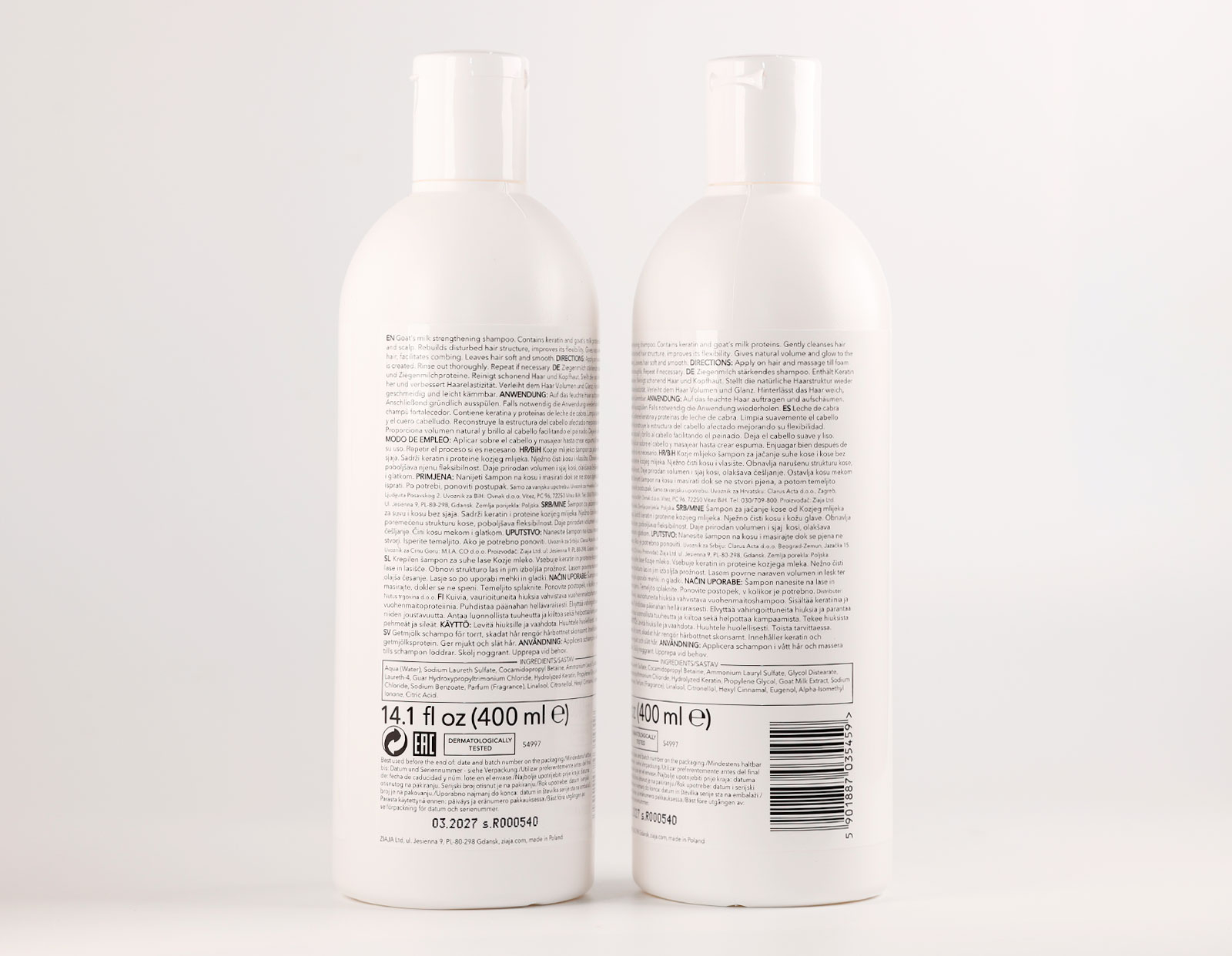 Leche de Cabra Champú · detalle 2