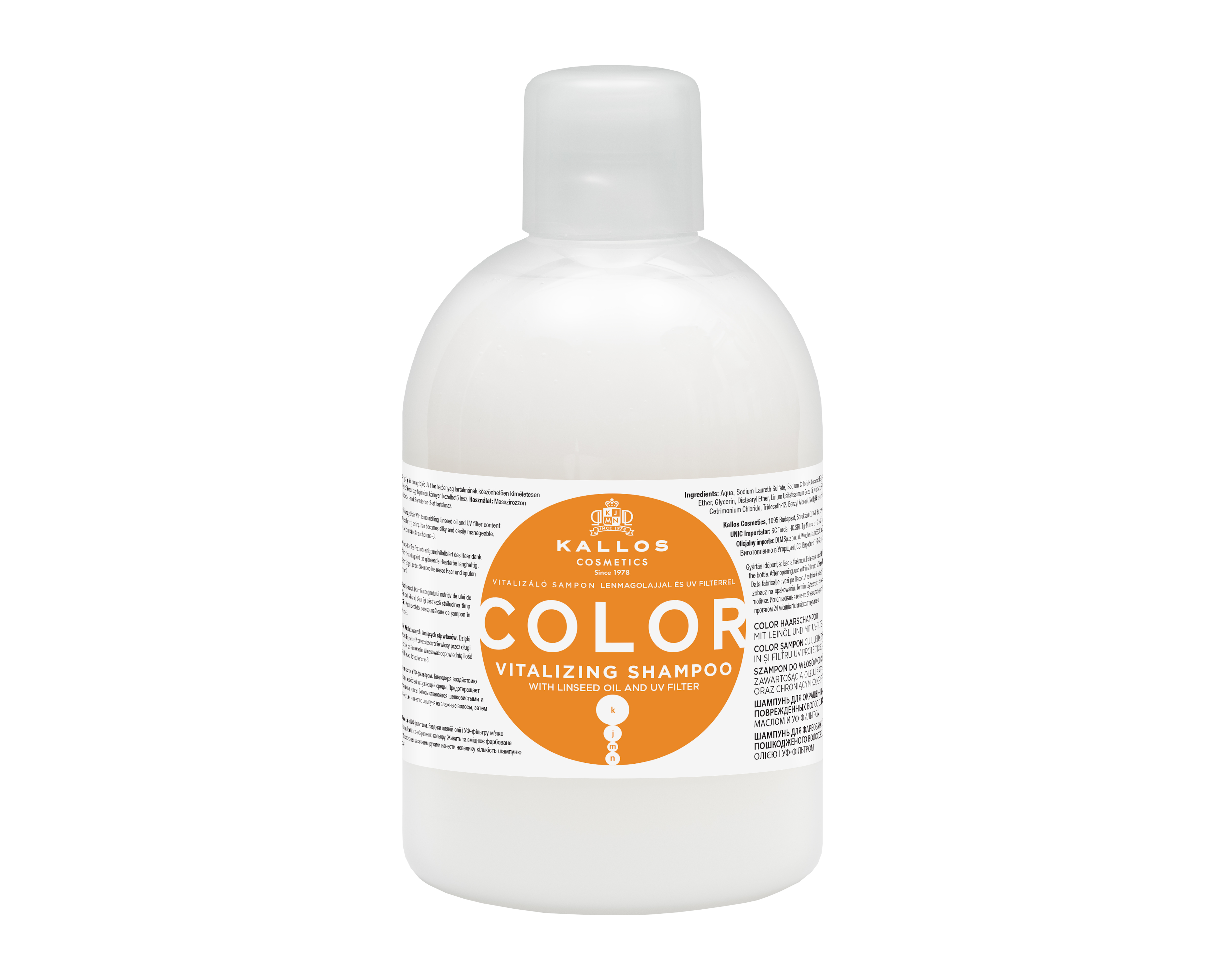 Kallos Cosmetics Champú Color con Aceite de Linaza
