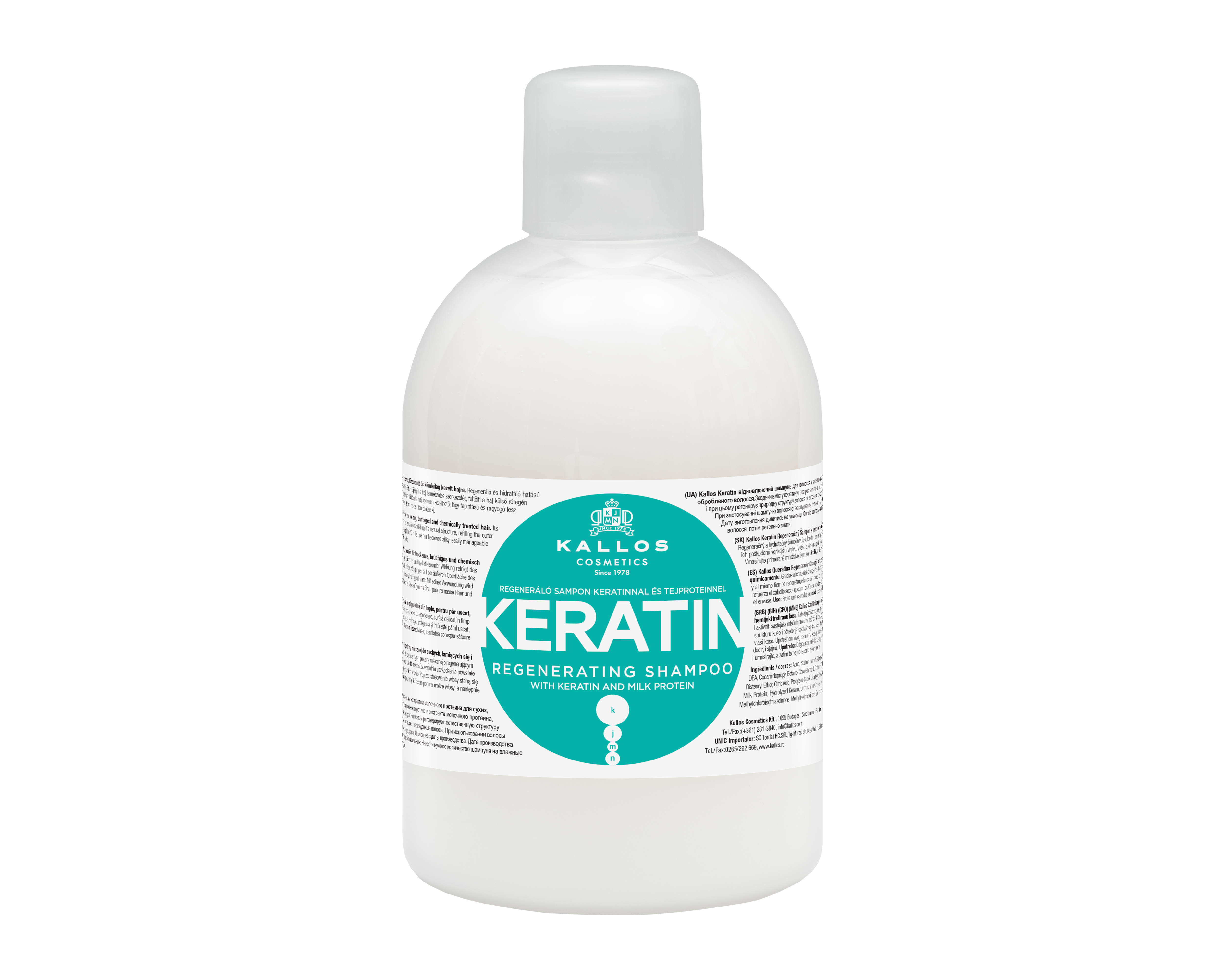 Kallos Cosmetics KJMN Champú con Queratina