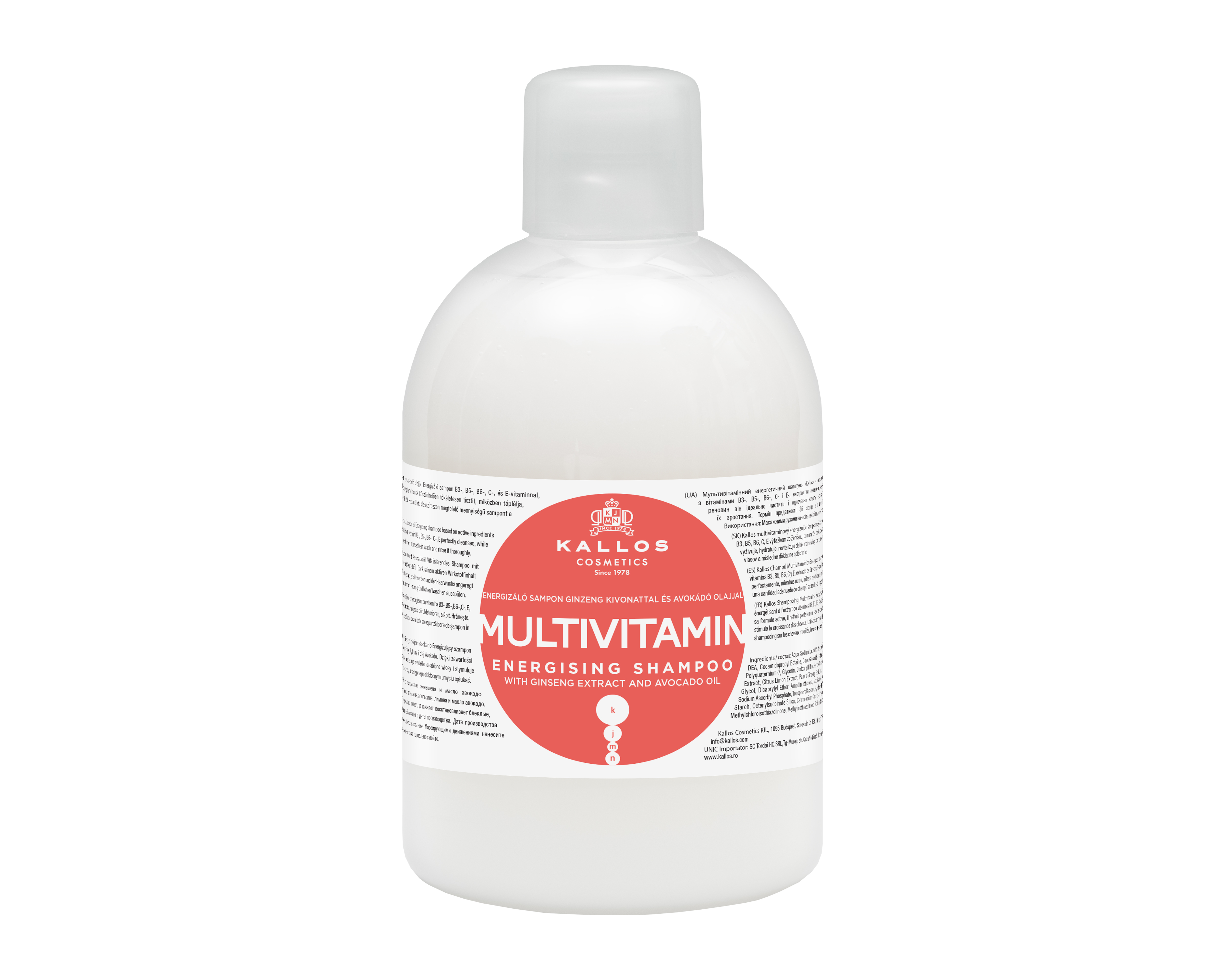 Kallos Cosmetics KJMN Champú Multivitaminas