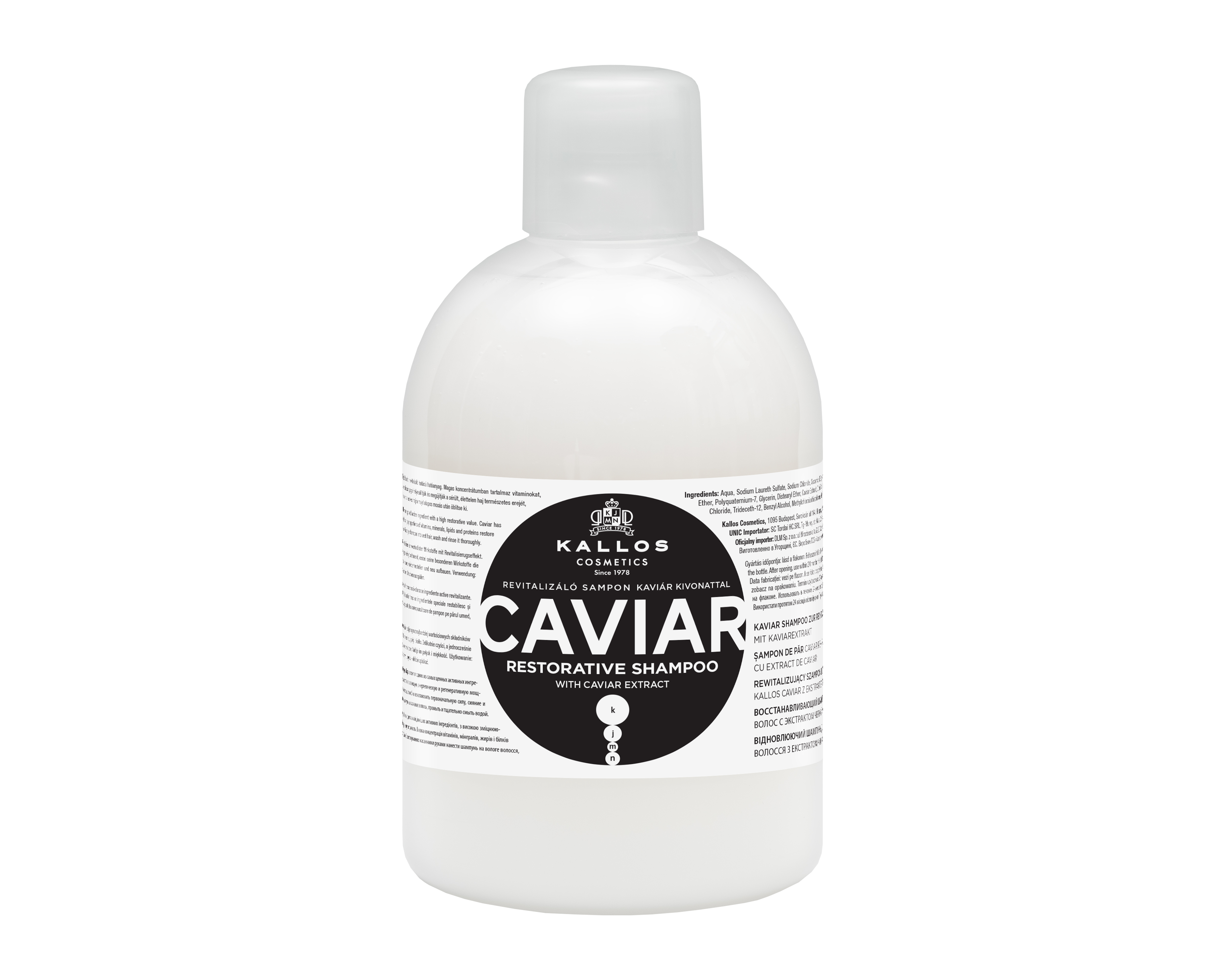 Kallos Cosmetics Champú con Extracto de Caviar