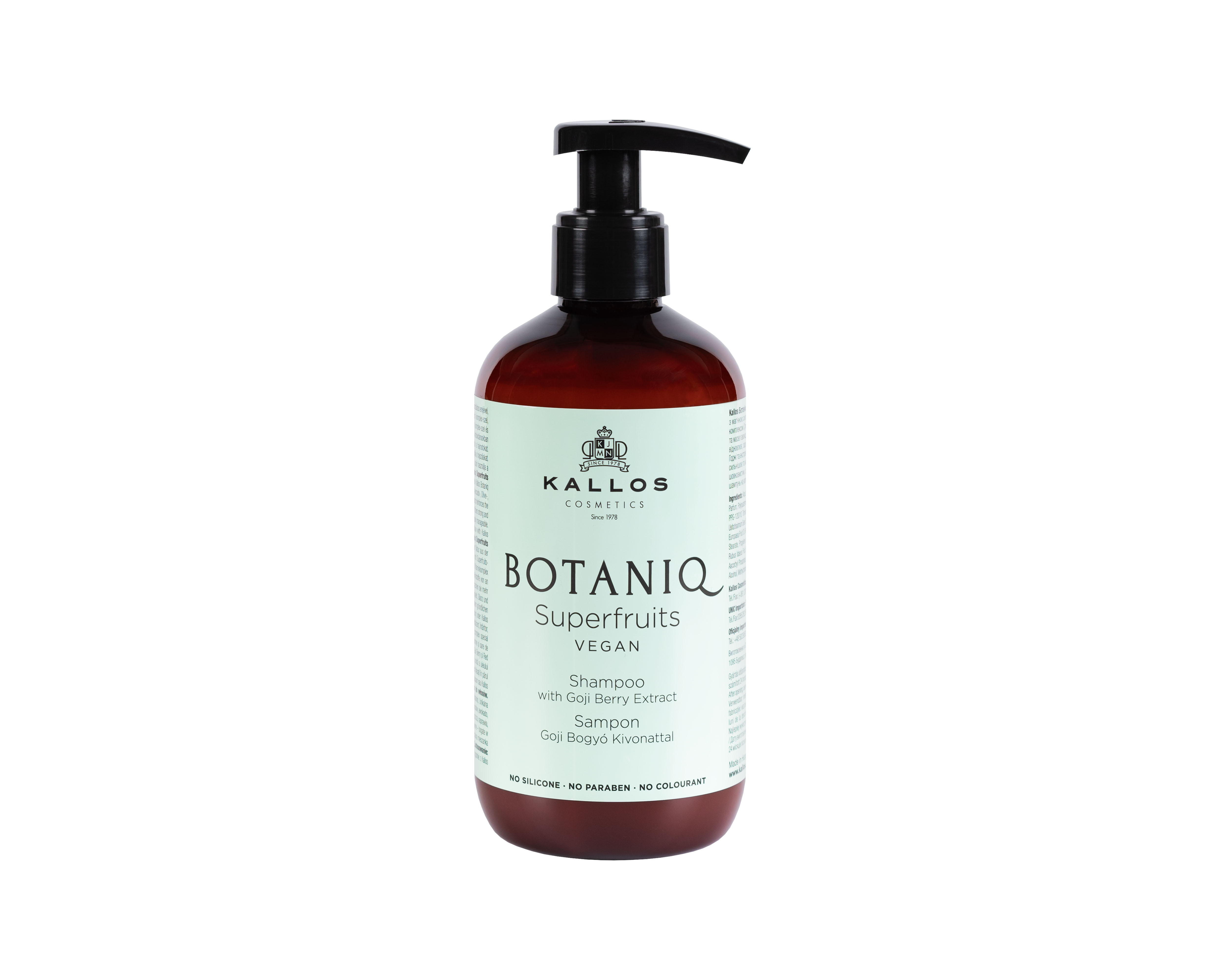 Kallos Cosmetics Botaniq Superfruit Champú Reparación y Fuerza