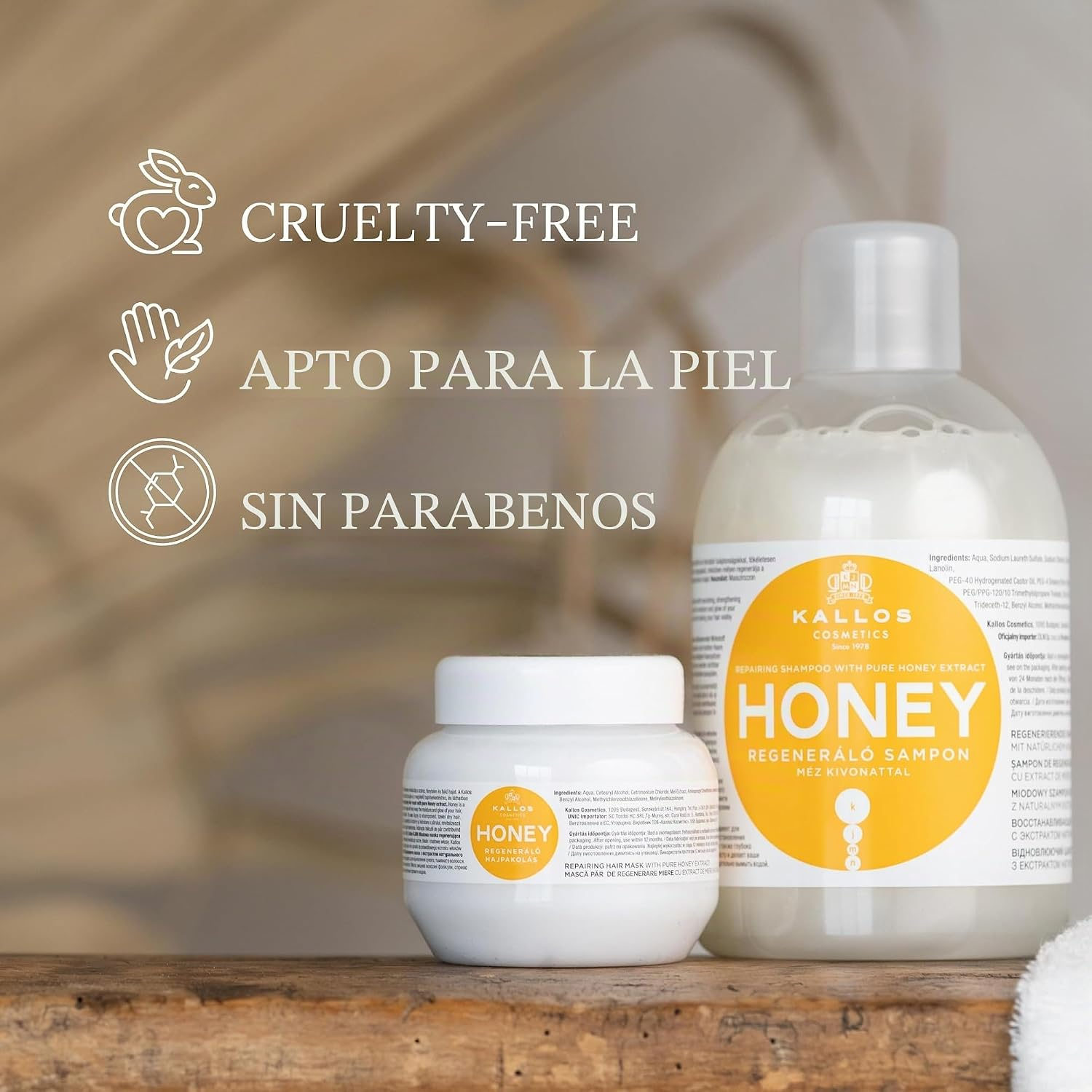 Honey Champú Reparador · detalle 3