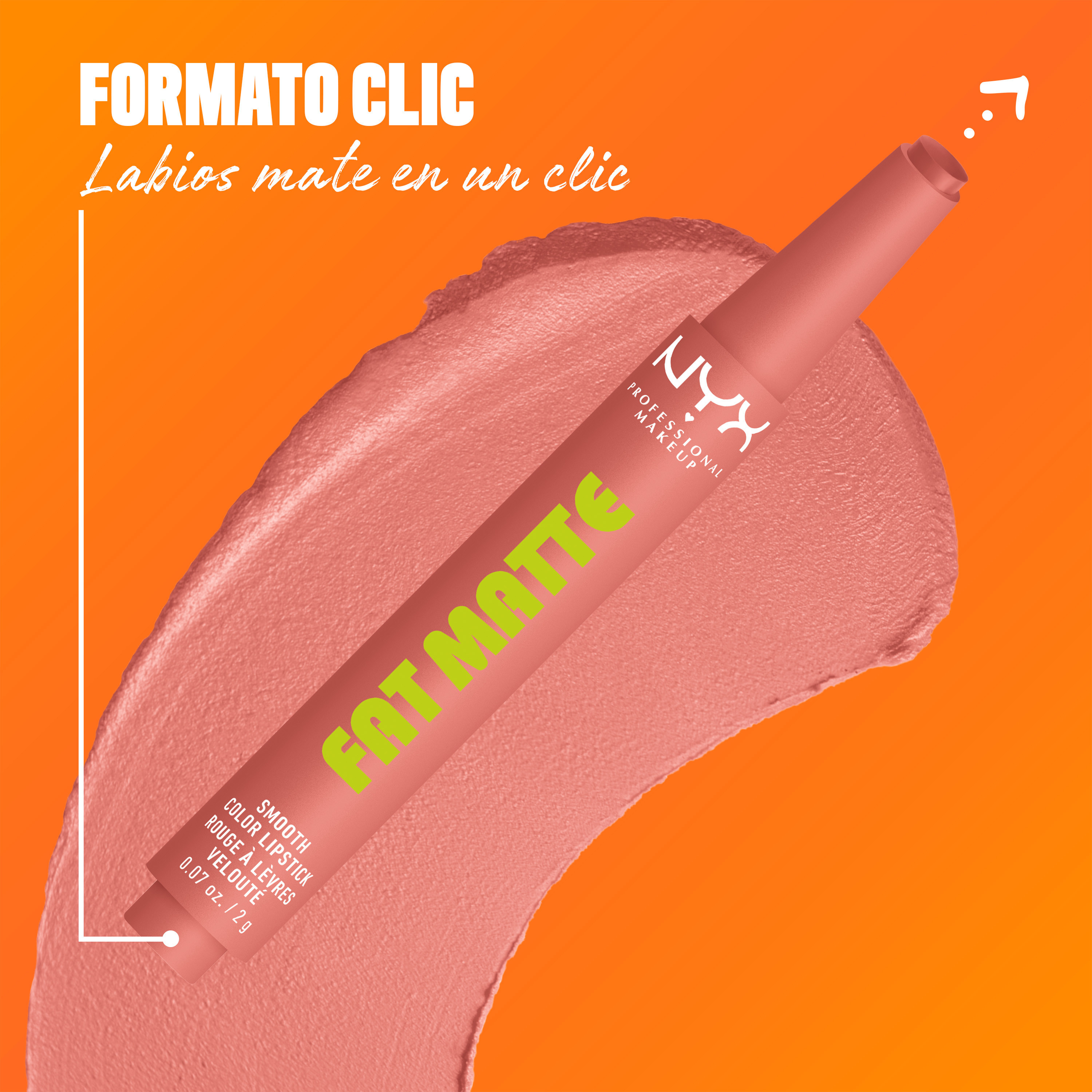 Labial Smooth Color Fat Matte · detalle 5