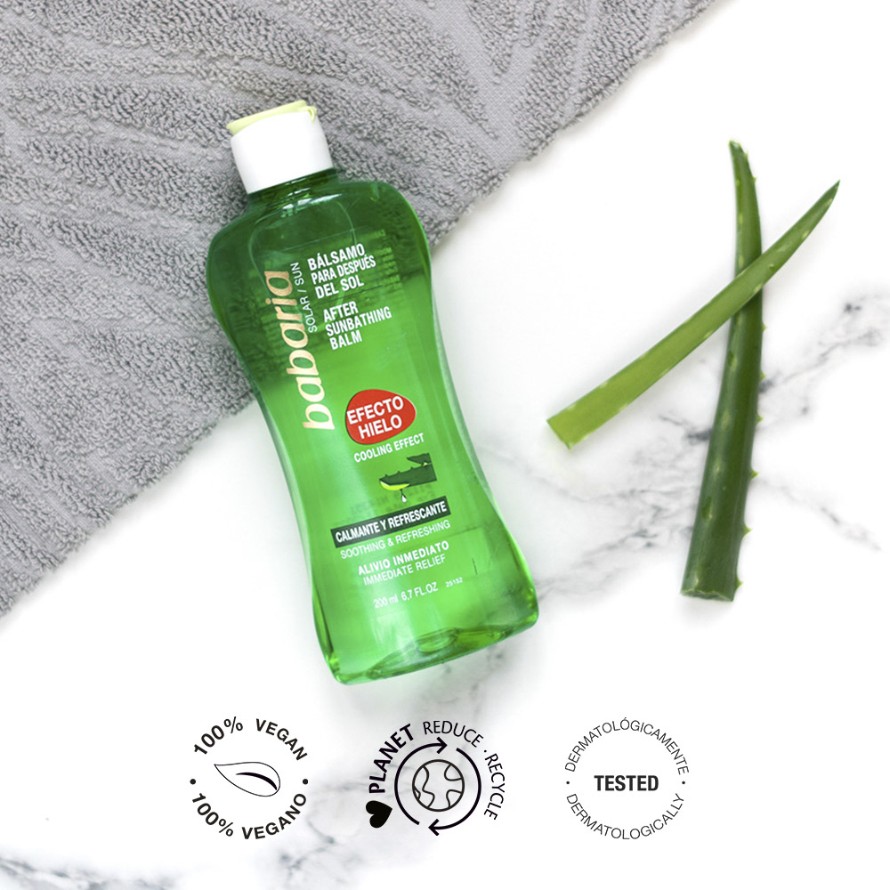 After Sun Efecto Hielo con Aloe Vera · detalle 2