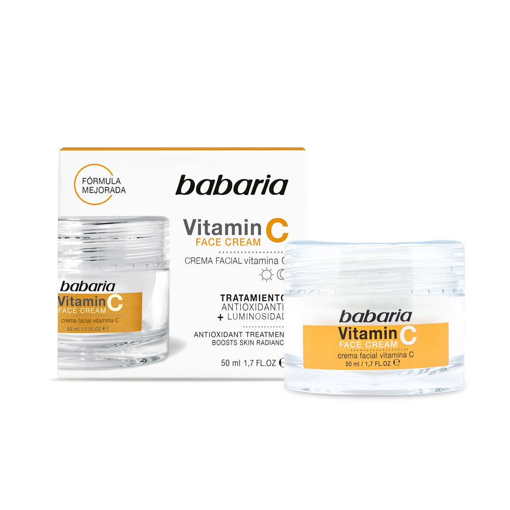 Babaria Vitamin C Crema Facial Efecto Antioxidante + Luminosidad