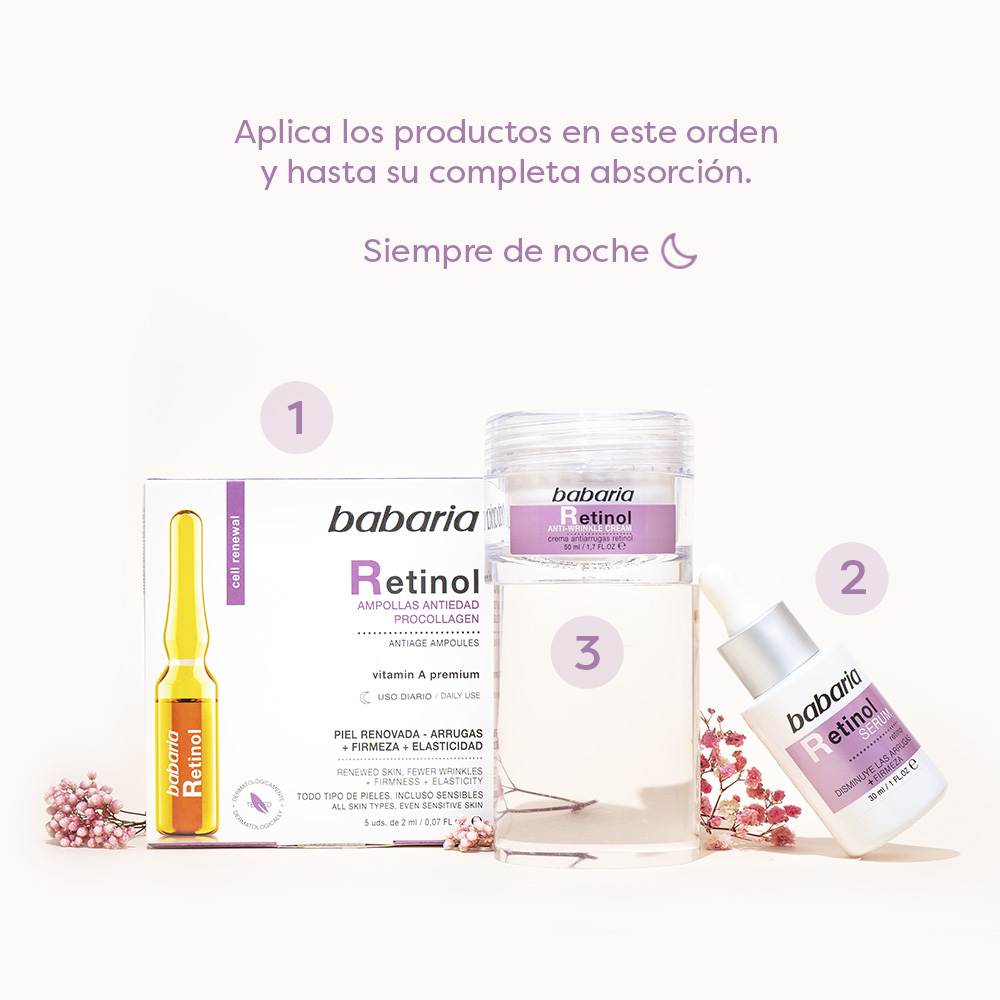 Crema Anti-Arrugas con retinol · detalle 3
