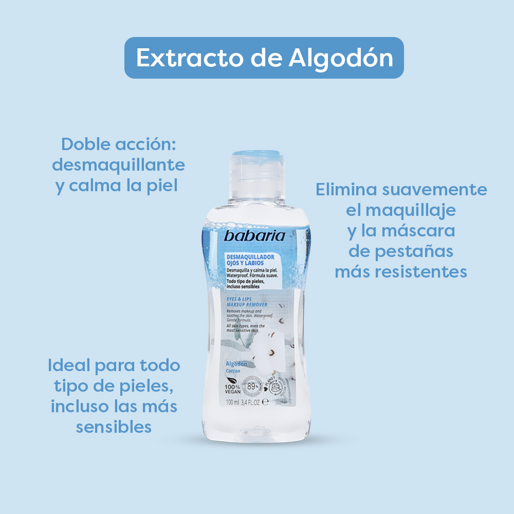 Desmaquillador Ojos y Labios · detalle 4