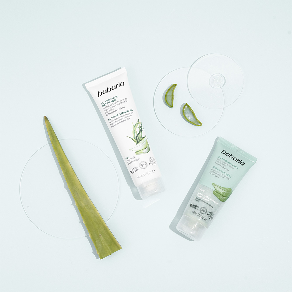 Gel Facial Exfoliante Aloe · detalle 1
