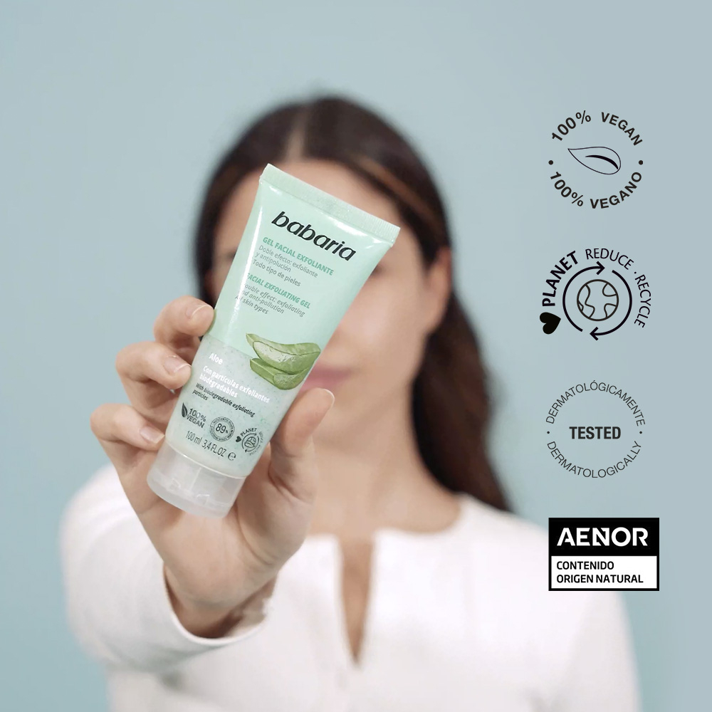Gel Facial Exfoliante Aloe · detalle 2