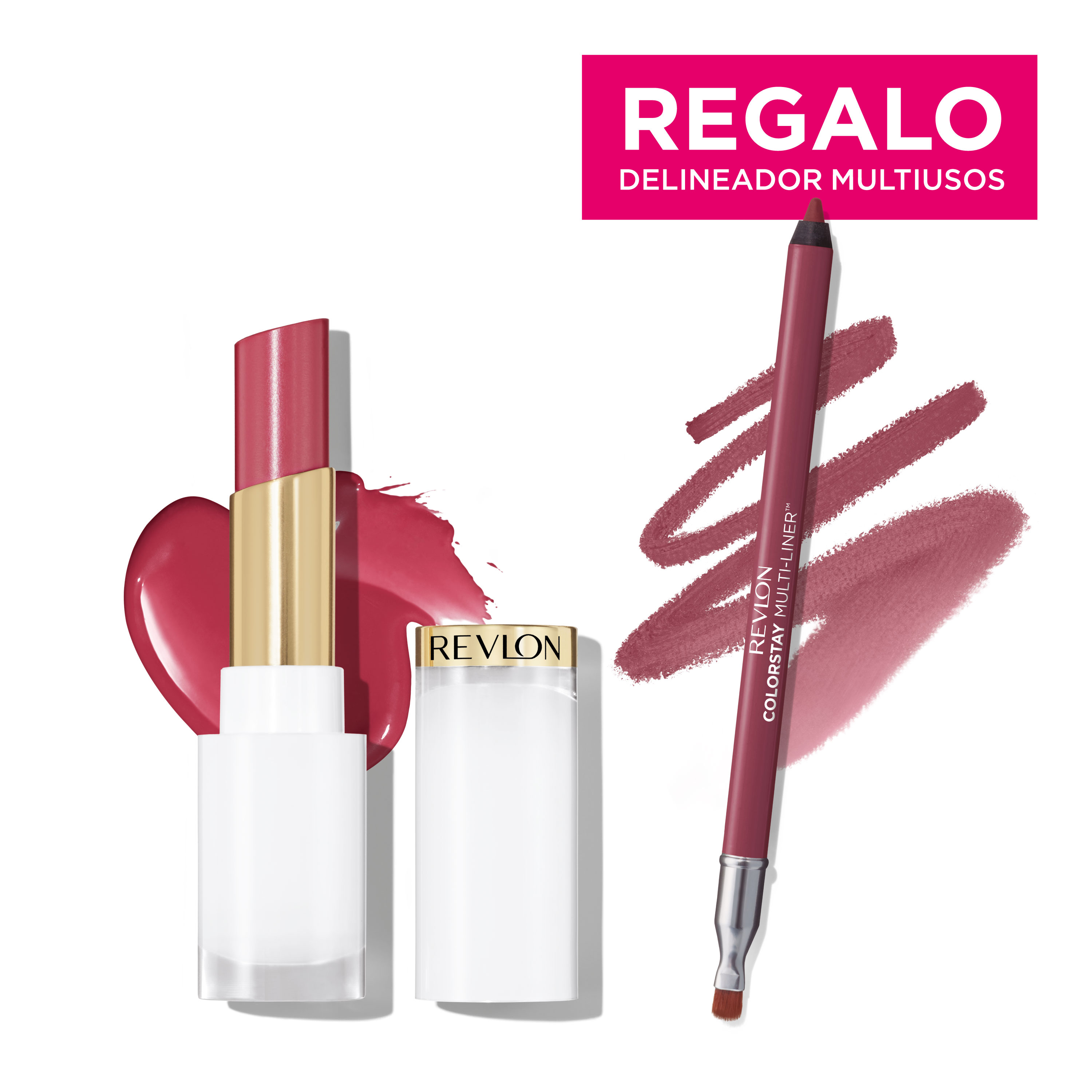 Revlon Lip Combo Super Lustrous + Multi-Liner High Point