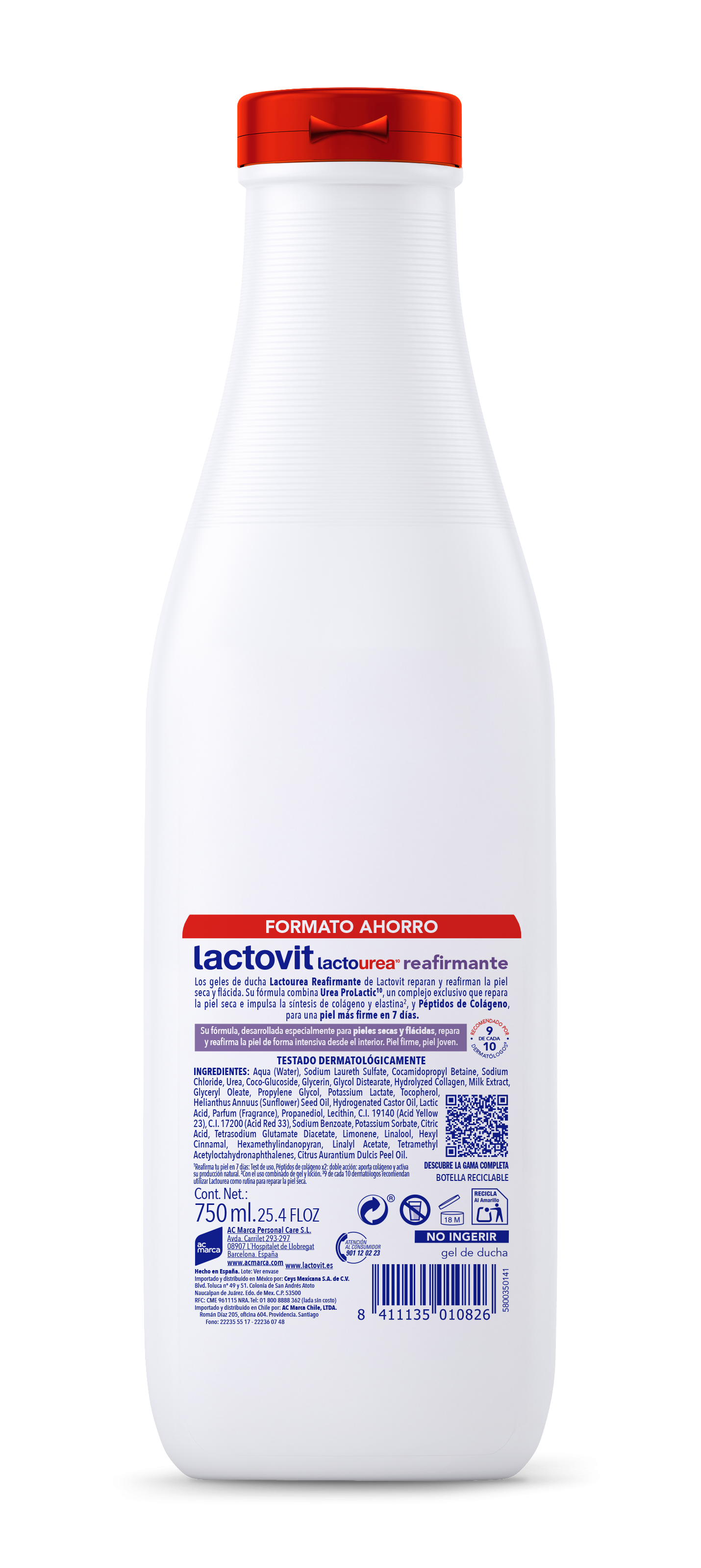 Lactourea Reafirmante Gel de Ducha · detalle 1