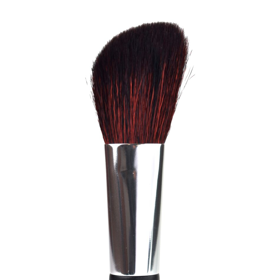 Brocha de Maquillaje Angulada de Pelo de Cabra · detalle 1