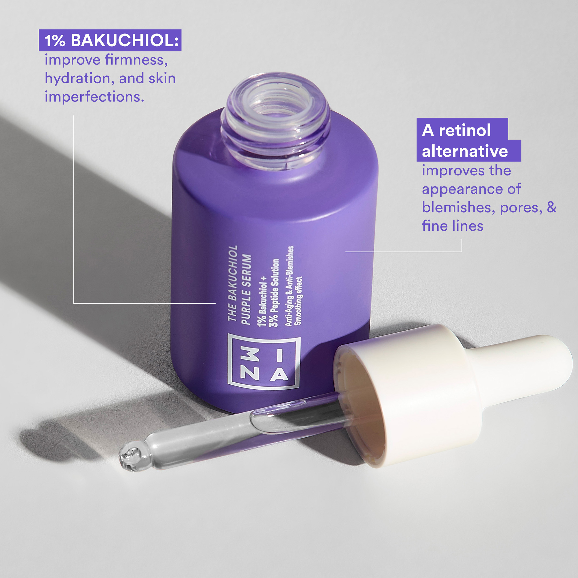 The Bakuchiol Peptide Purple Serum · detalle 1