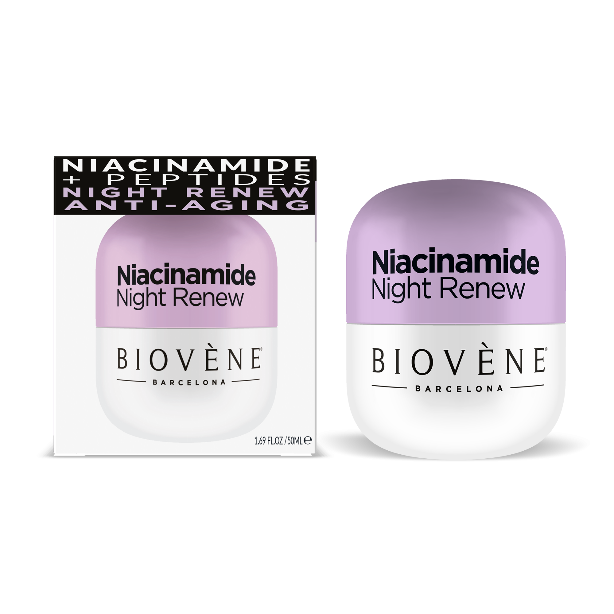 まちゅーNOEVIR BIOSIGN BLANC リフィル 40g 新品 Biovène Niacinamide Night Renew Crema Revitalizante de Noche