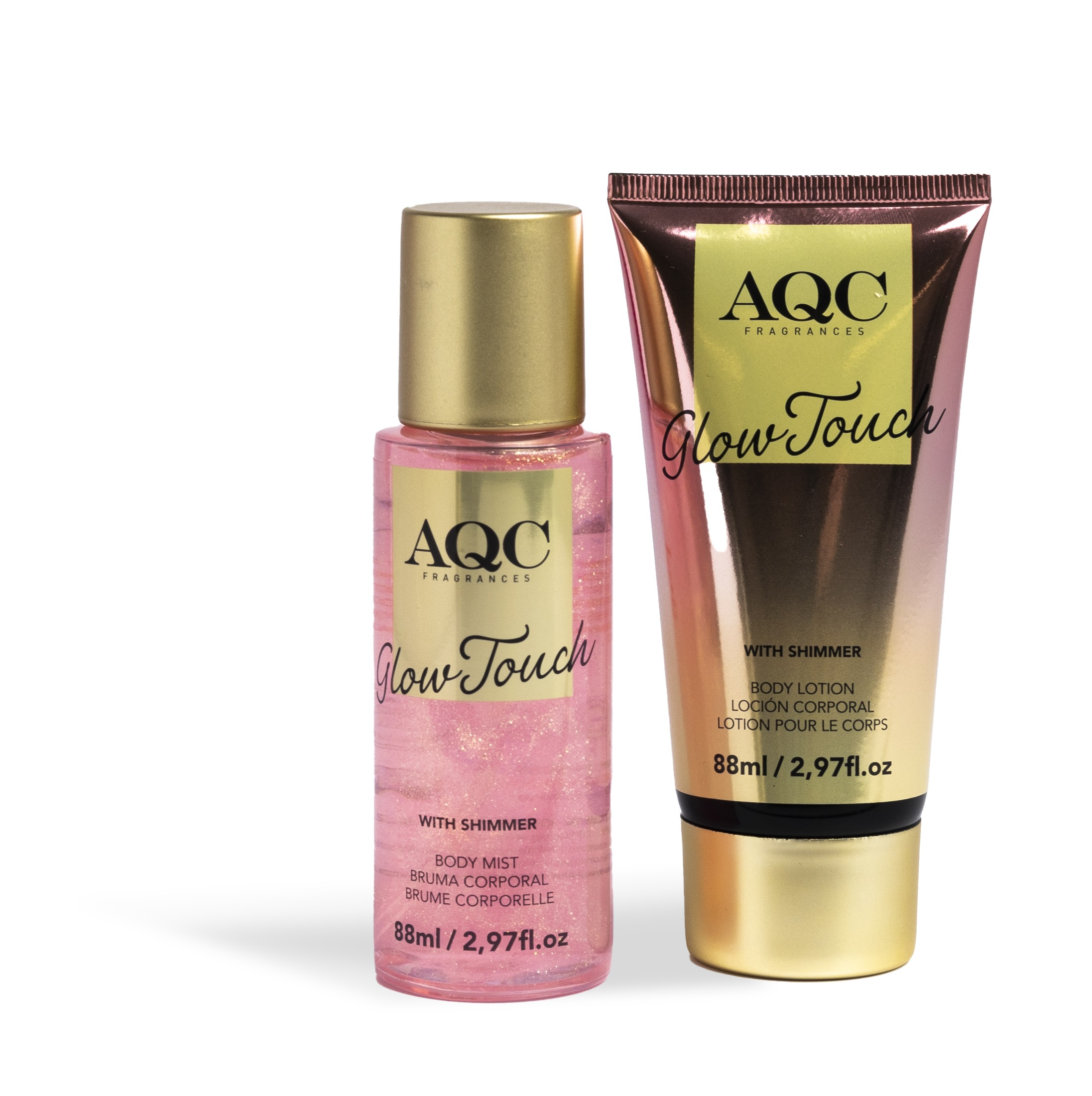 Glow Touch Shimmer Duo Bruma Corporal + Loción Corporal