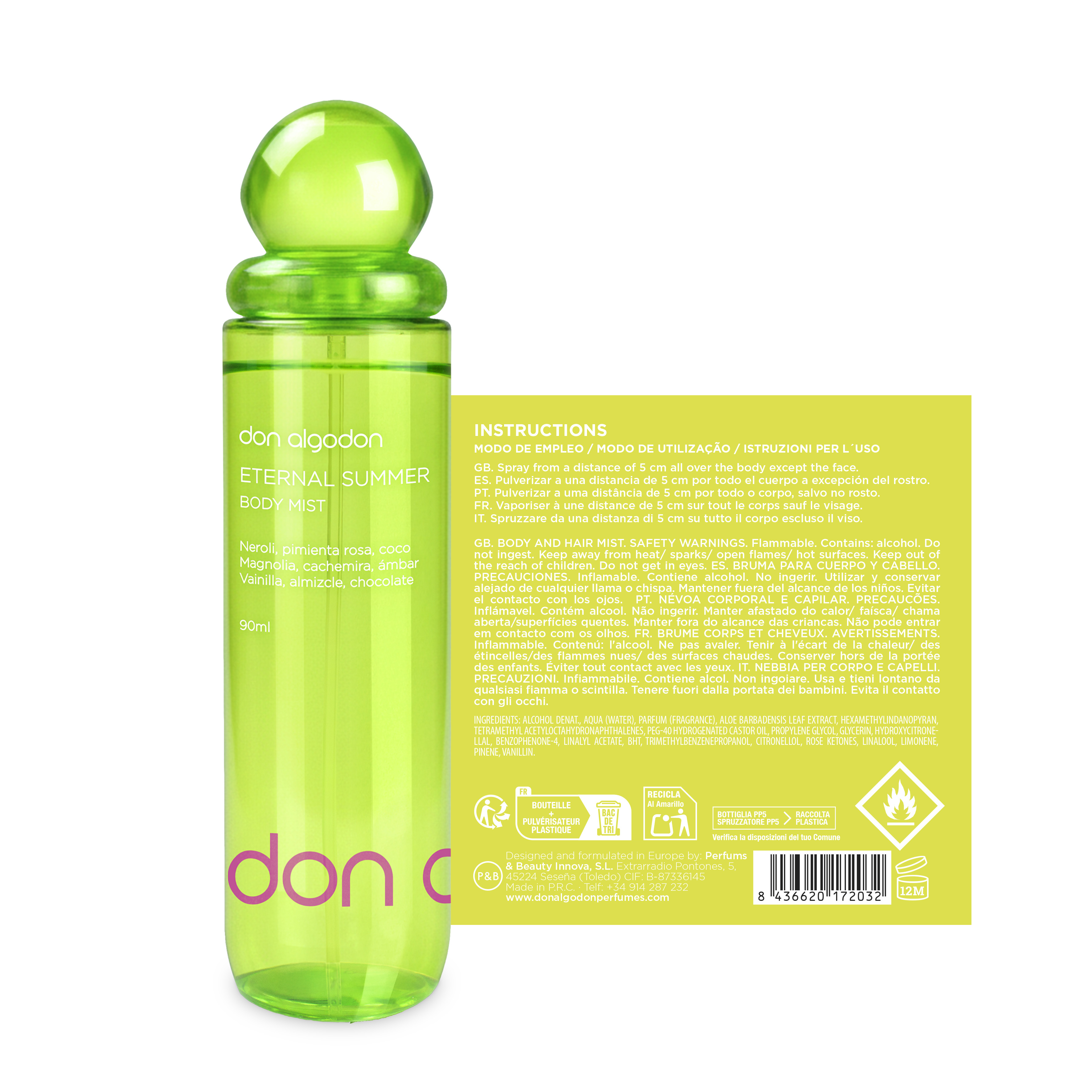 Body Mist Eternal Summer