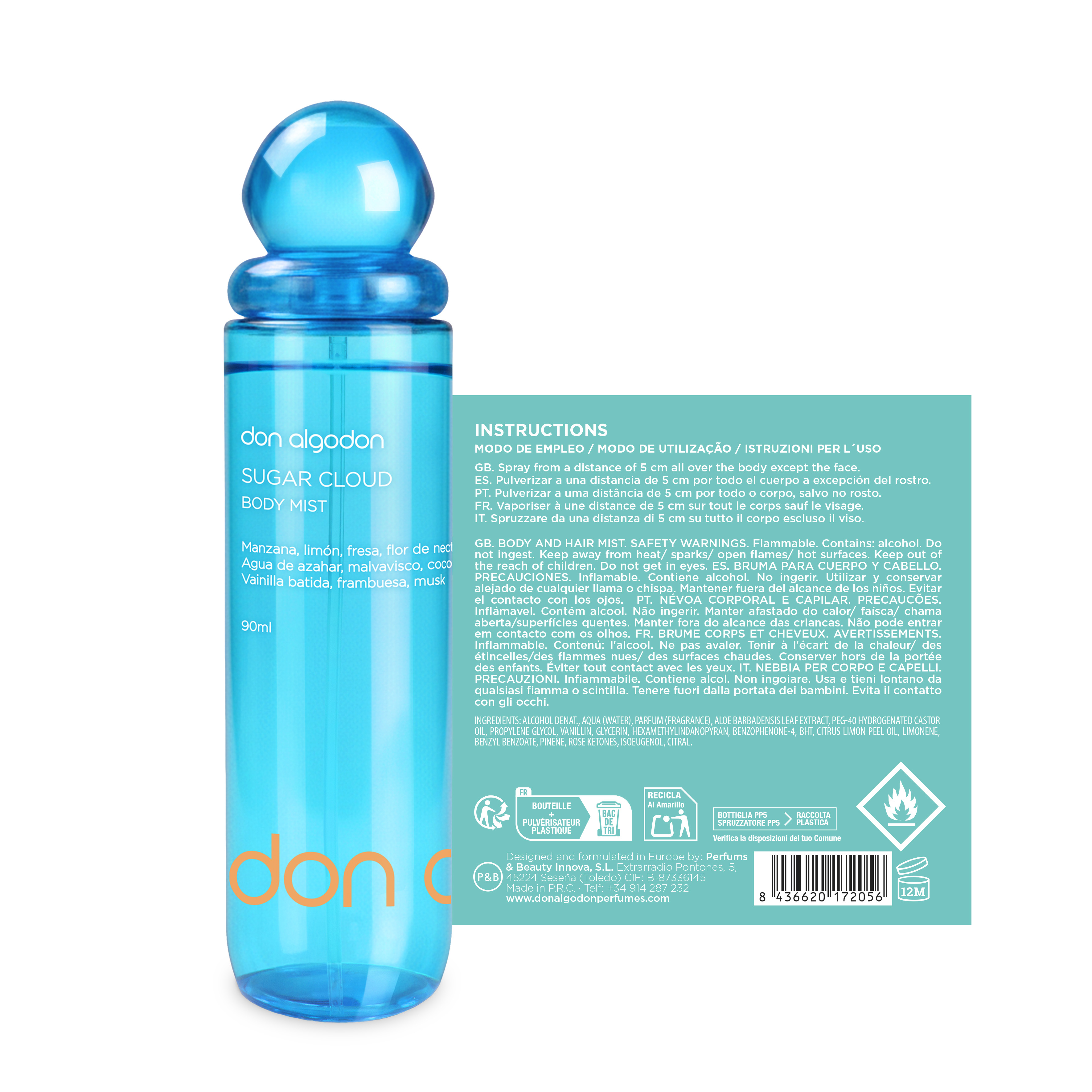 Body Mist Sugar Cloud