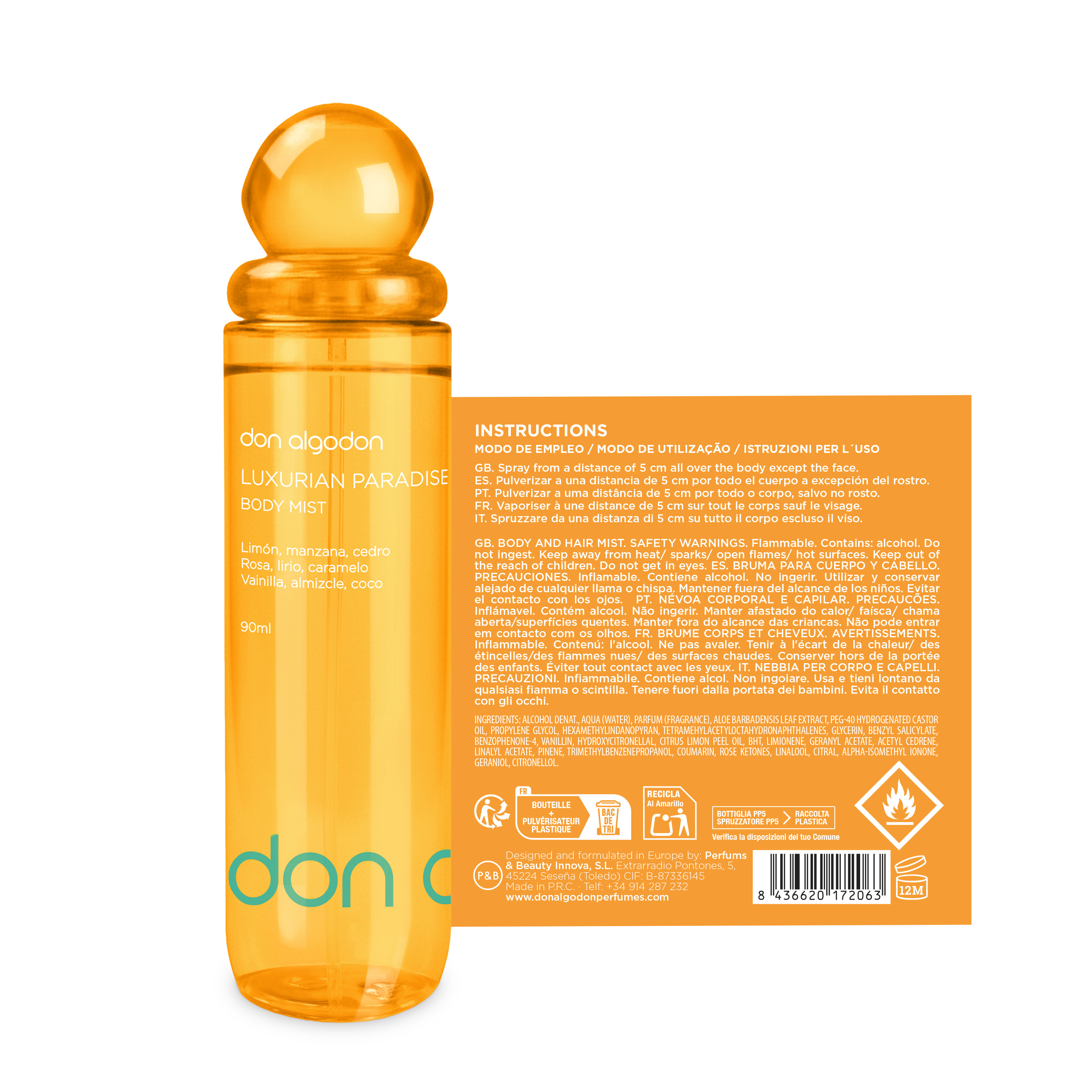 Body Mist Luxuriant Paradise
