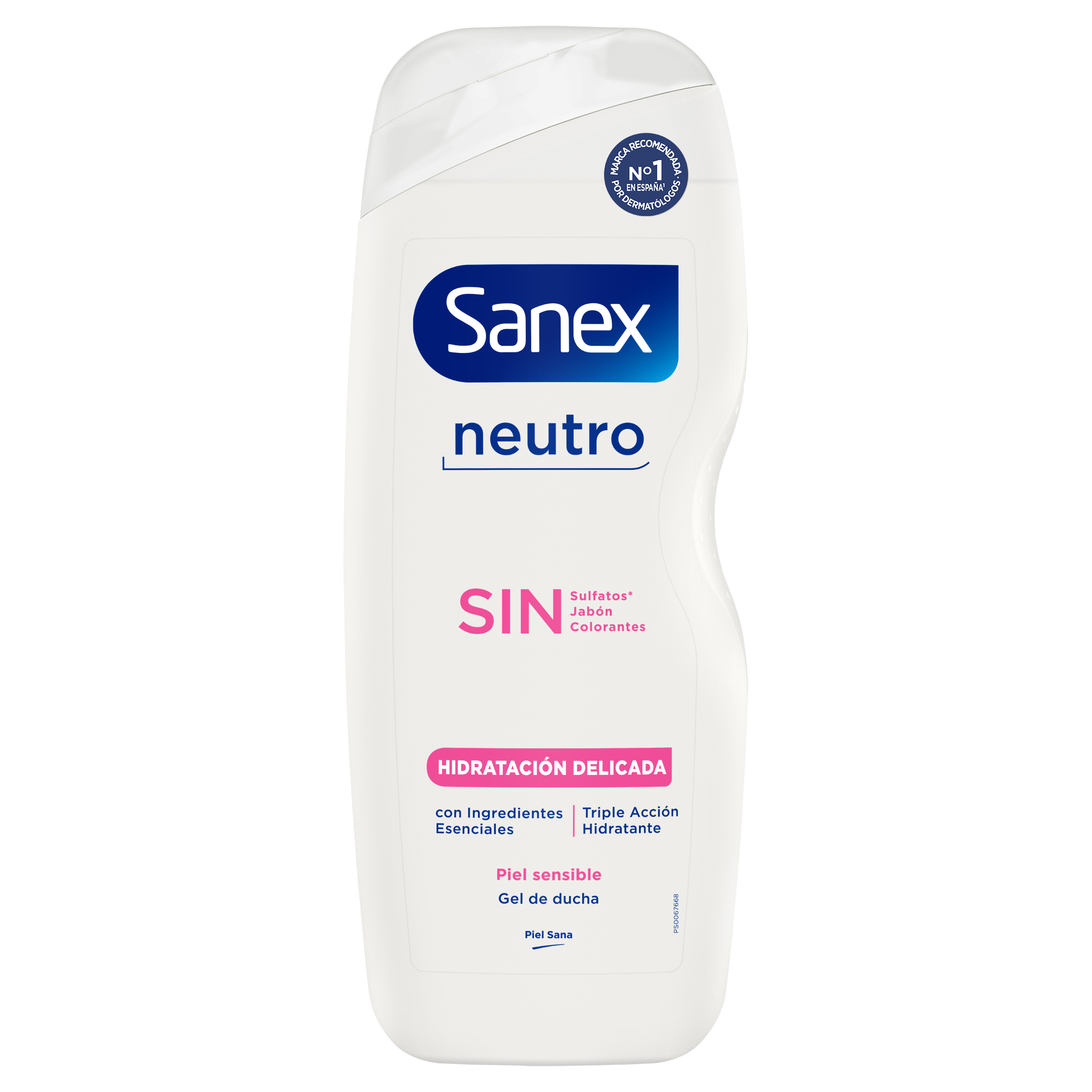 Sanex · Gel de Ducha Neutro SIN Hidratación Delicada