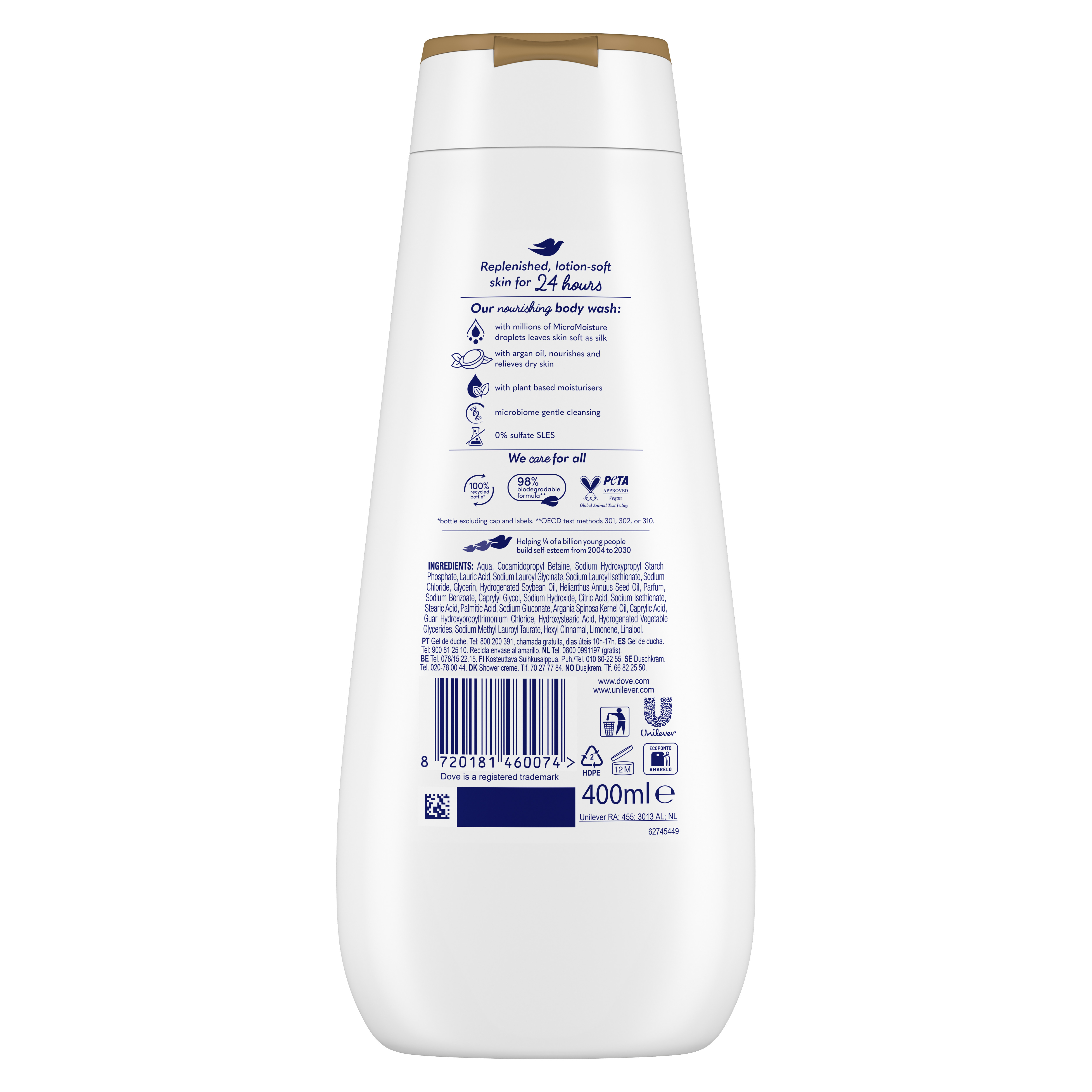 Advanced Care Gel de Ducha Aceite de Argán · detalle 1