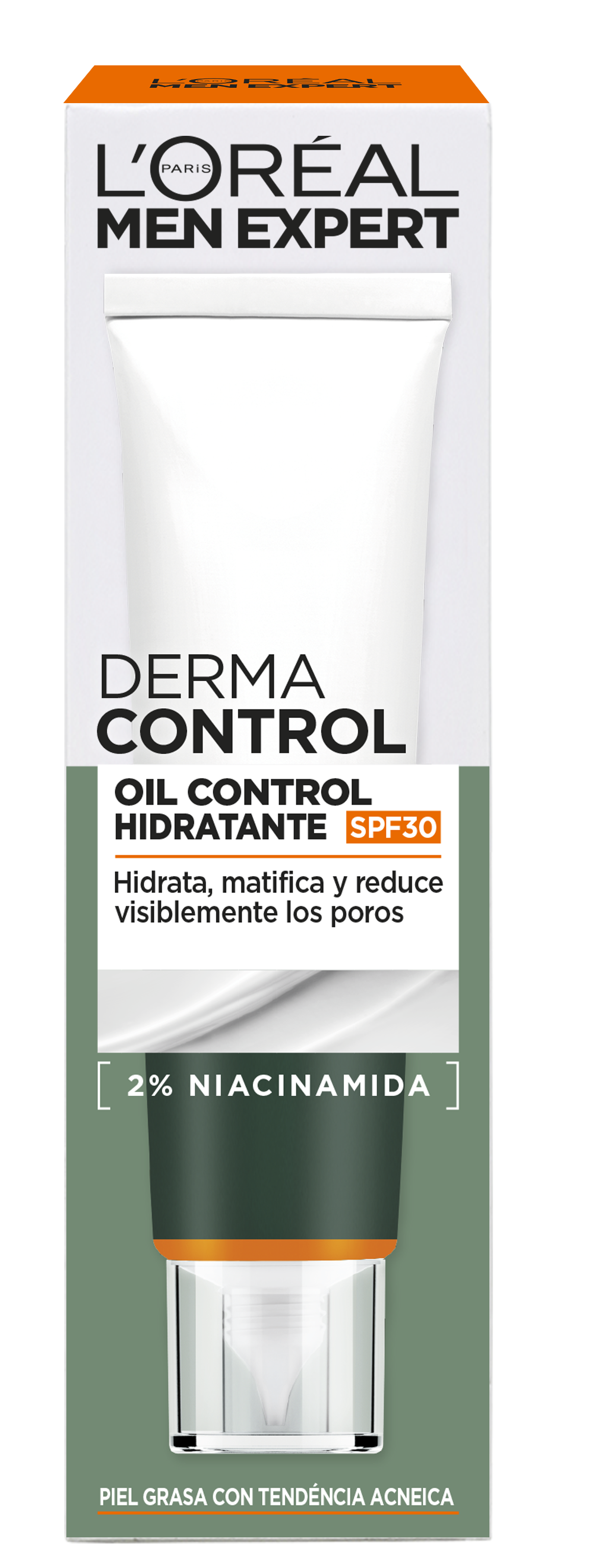 Men Expert Derma Control Oil Control Hidratante SPF30 · detalle 1