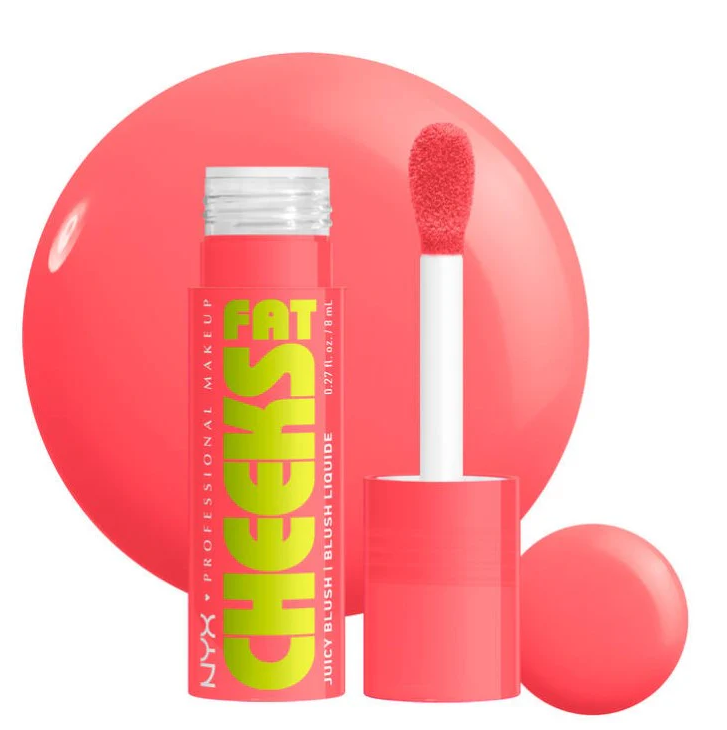 NYX Professional Make Up Fat Cheeks Juicy Blush Colorete Líquido