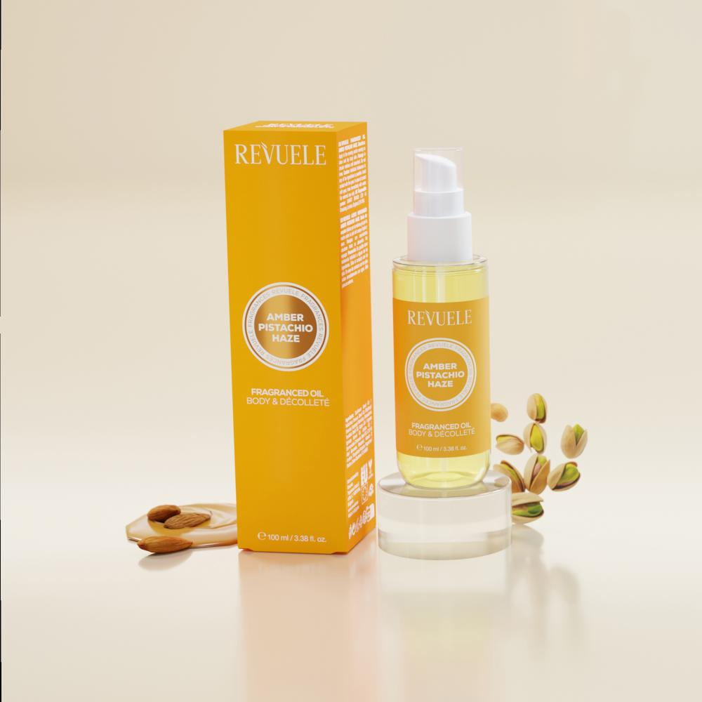 Aceite Corporal Fragranced Oil Amber Pistacho Haze · detalle 2