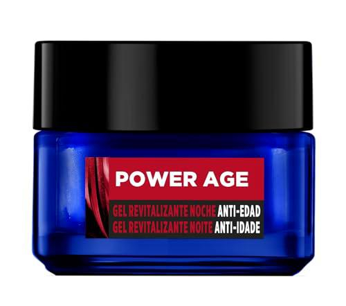 L'Oréal París Men Expert Power Age Gel Revitalizante Noche Anti-Edad