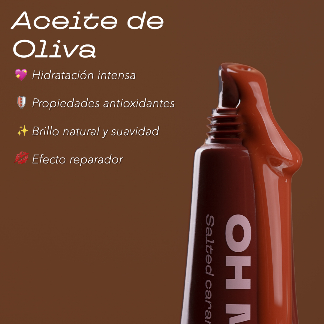Oh My Lips Tinted Lip Gloss Salted Caramel · detalle 4