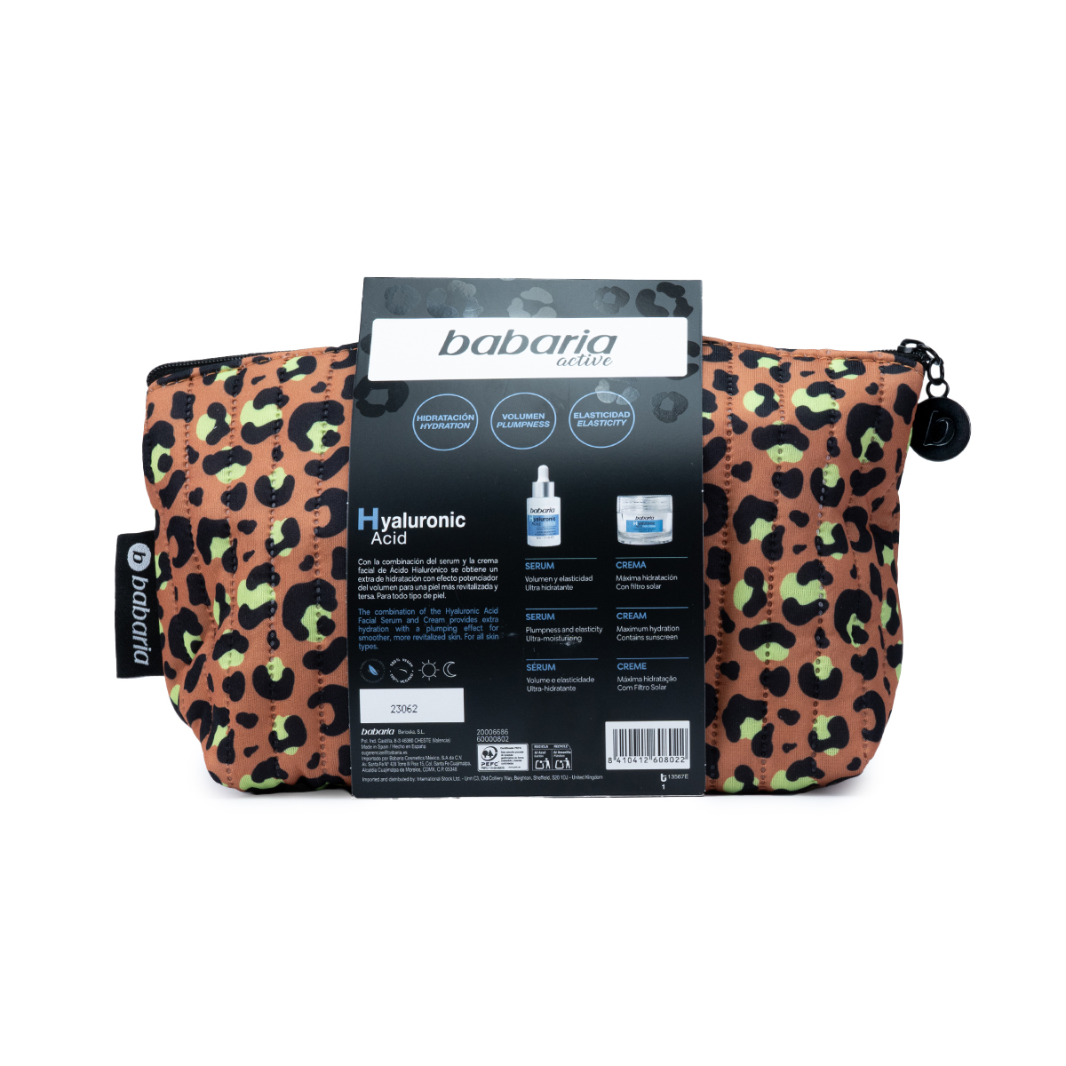 Neceser Animal Print Ácido Hialurónico Serum + Crema · detalle 2