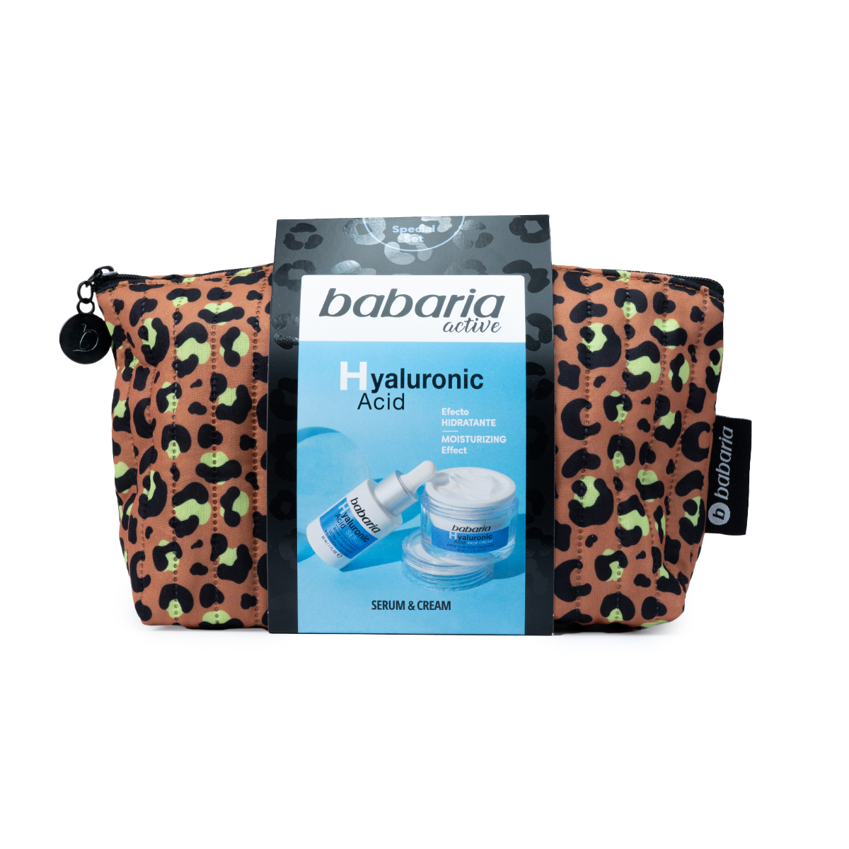 Neceser Animal Print Ácido Hialurónico Serum + Crema · detalle 1