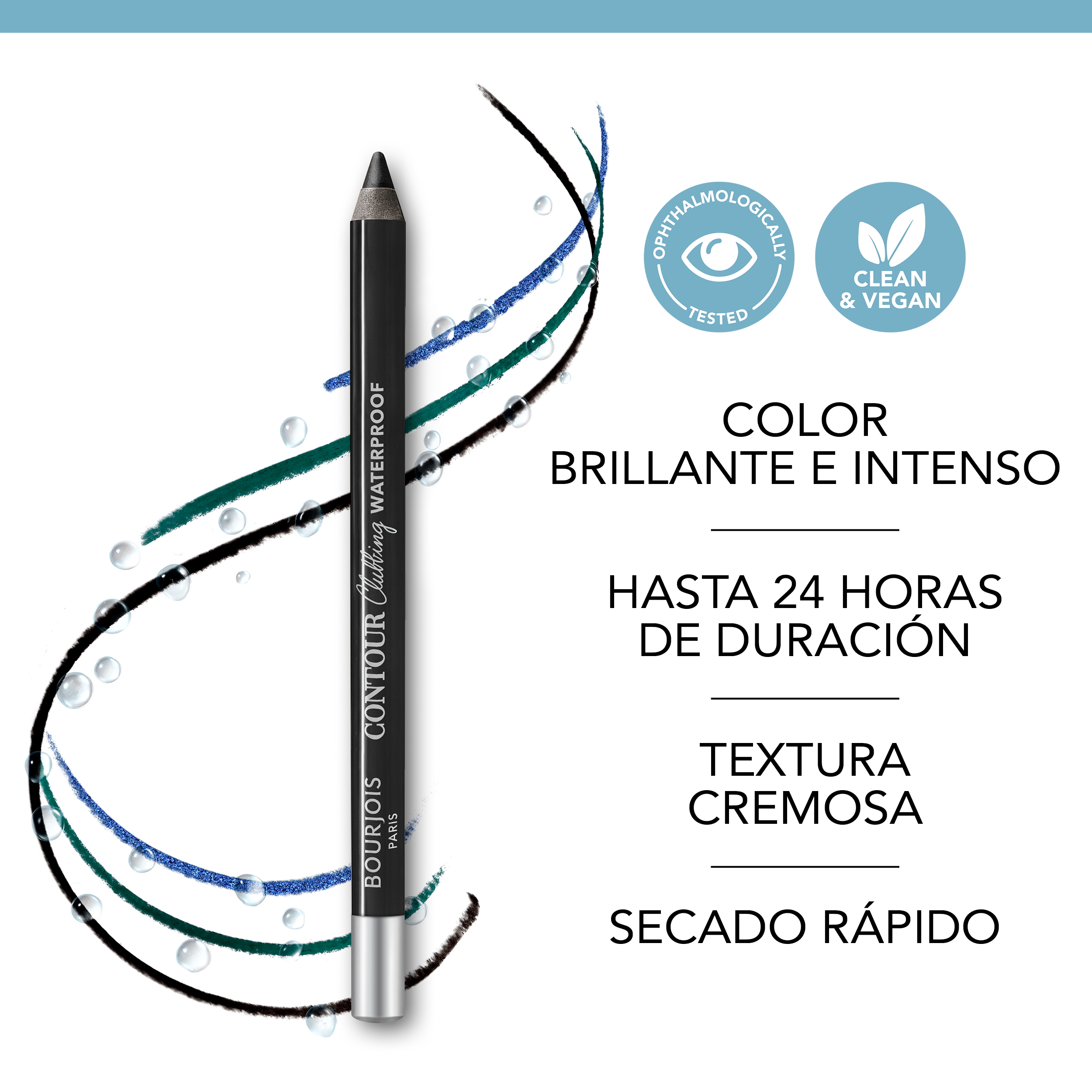 Lápiz de Ojos Contour Clubbing Waterproof · detalle 3
