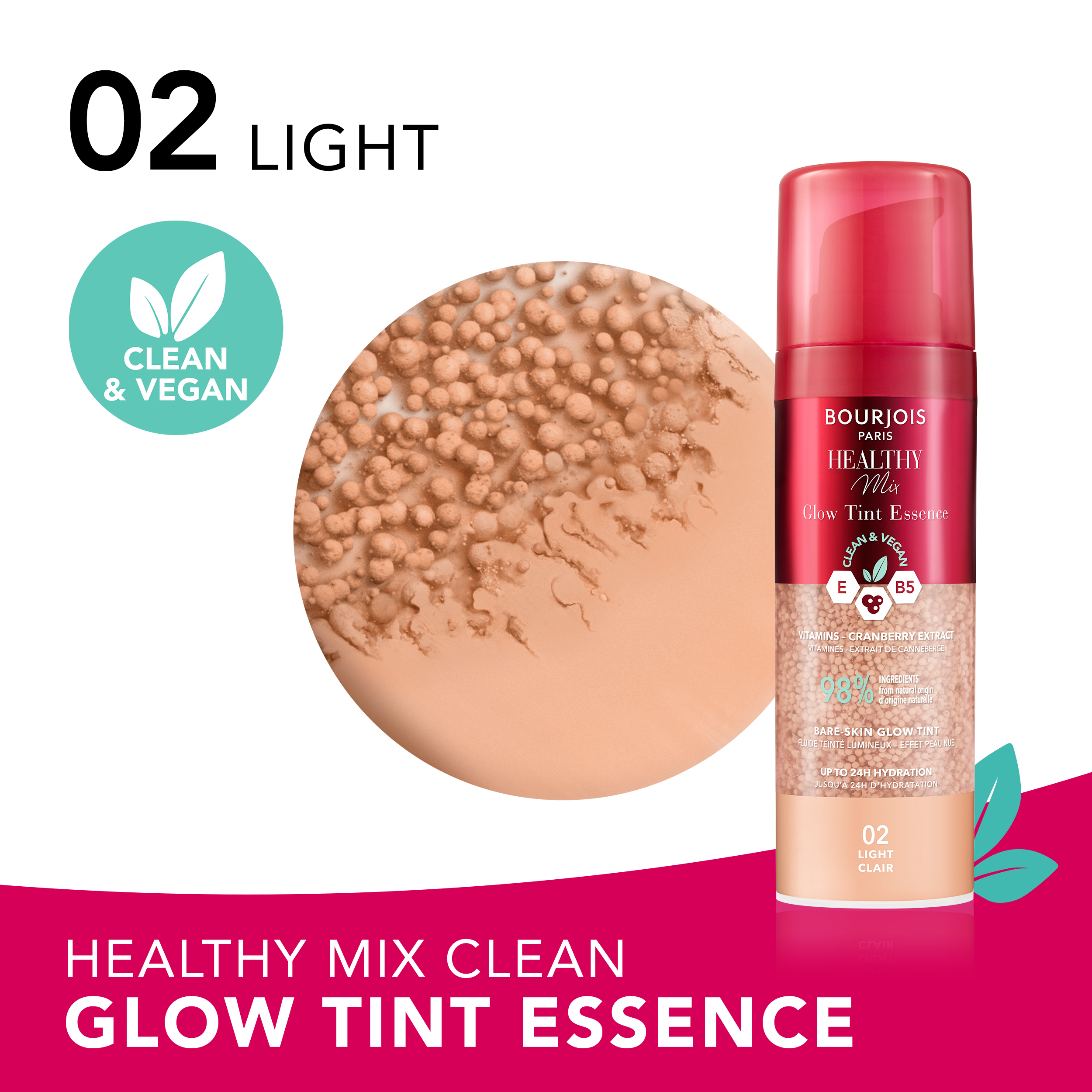 Healthy Mix Glow Tint Essence Base de Maquillaje · detalle 4