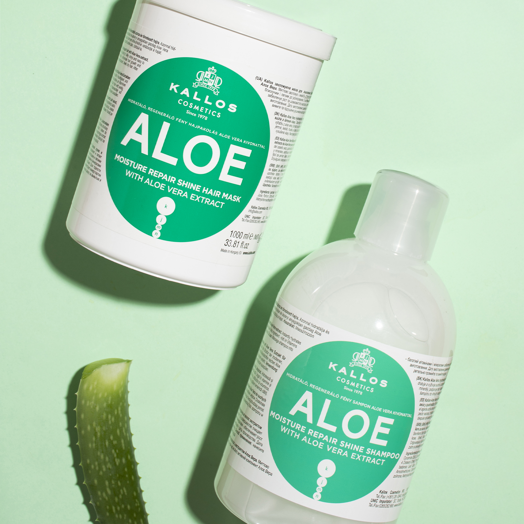 Champú con Extracto de Aloe Vera · detalle 2
