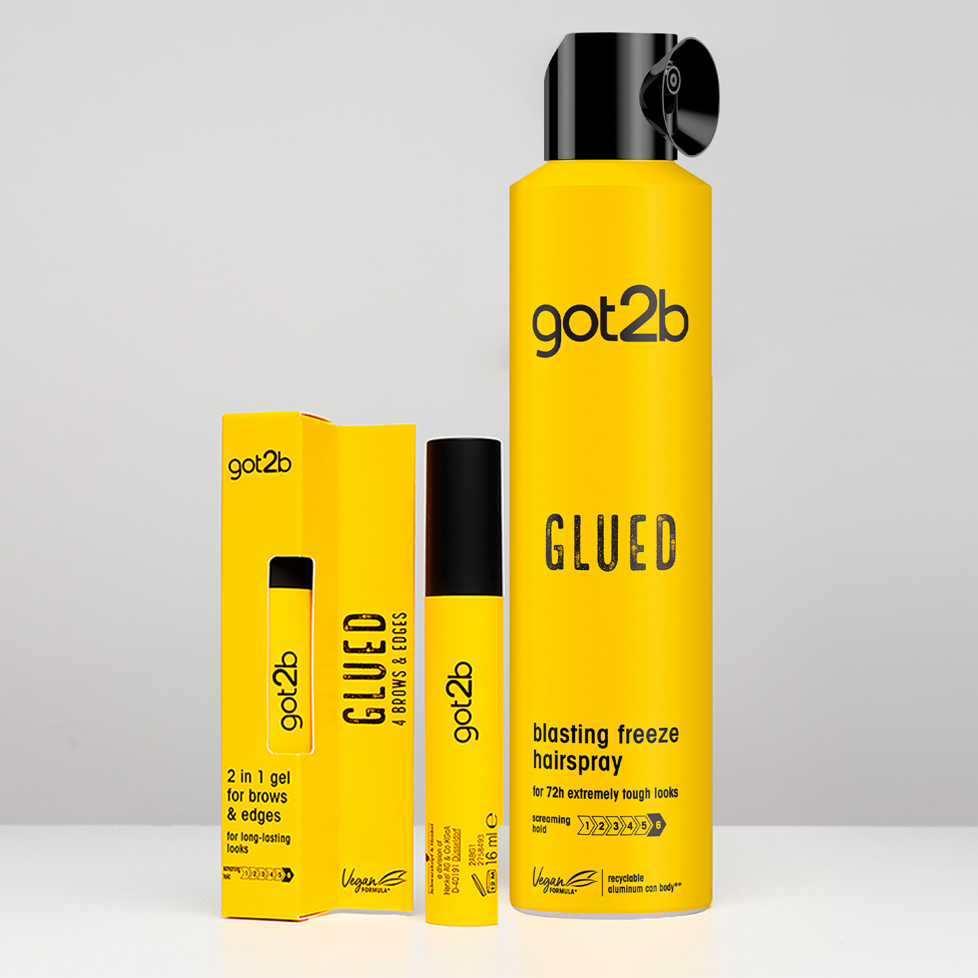 Glued 4 Brows & Edges Gel para cejas · detalle 2