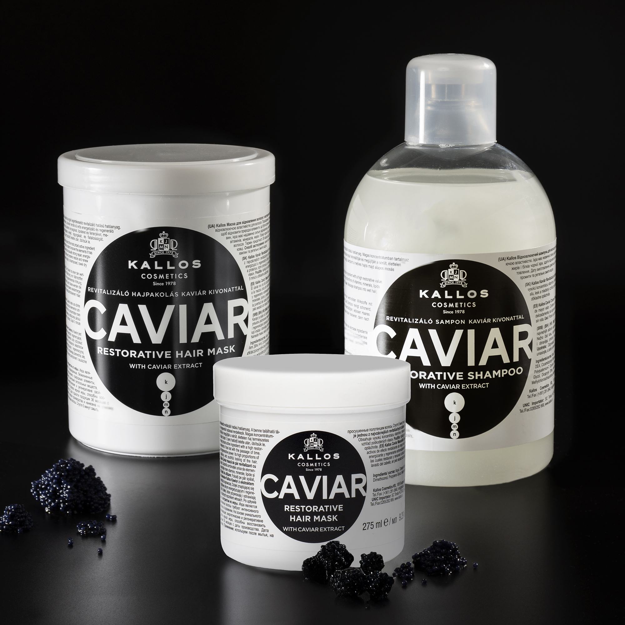 Champú con Extracto de Caviar · detalle 2